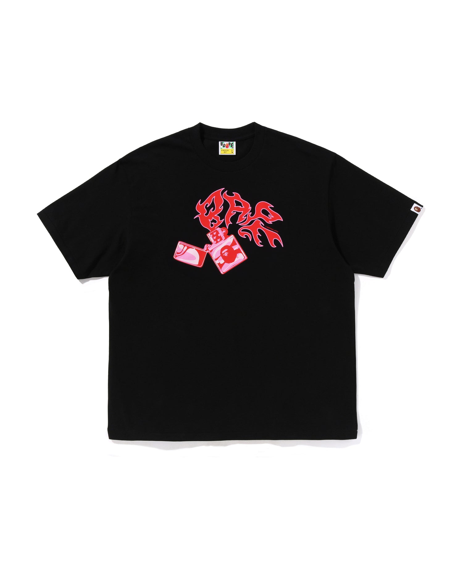 A BATHING APE® BAPE Lighter Relaxed Fit Tee | Bape official