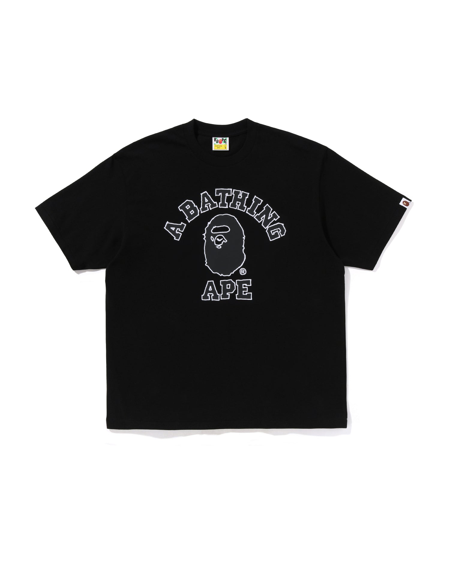 A BATHING APE® Hand Drawn Outline College Relaxed Fit Tee | Bape