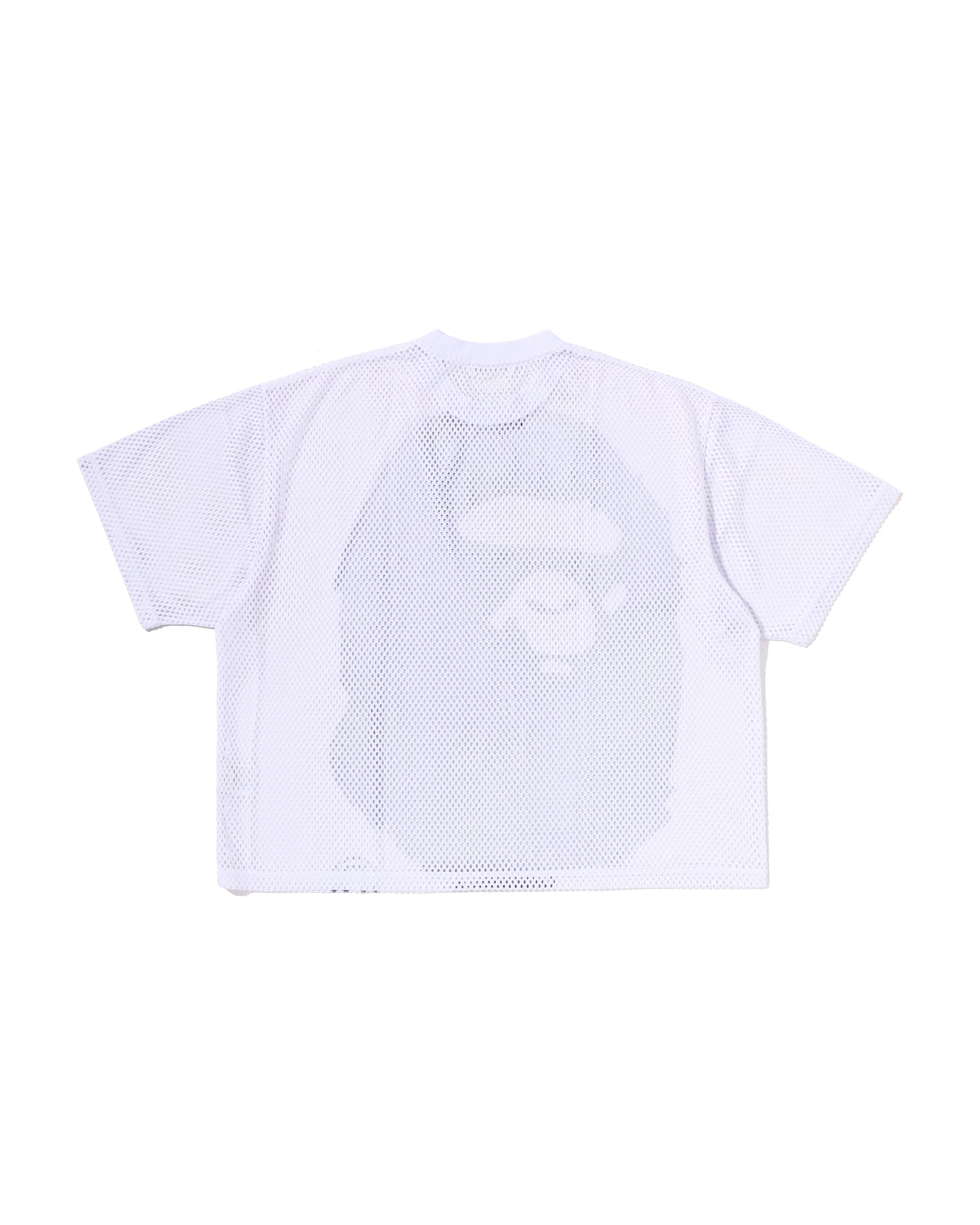 A BATHING APE® Water Print Ape Head Mesh Relaxed Fit Tee | Bape