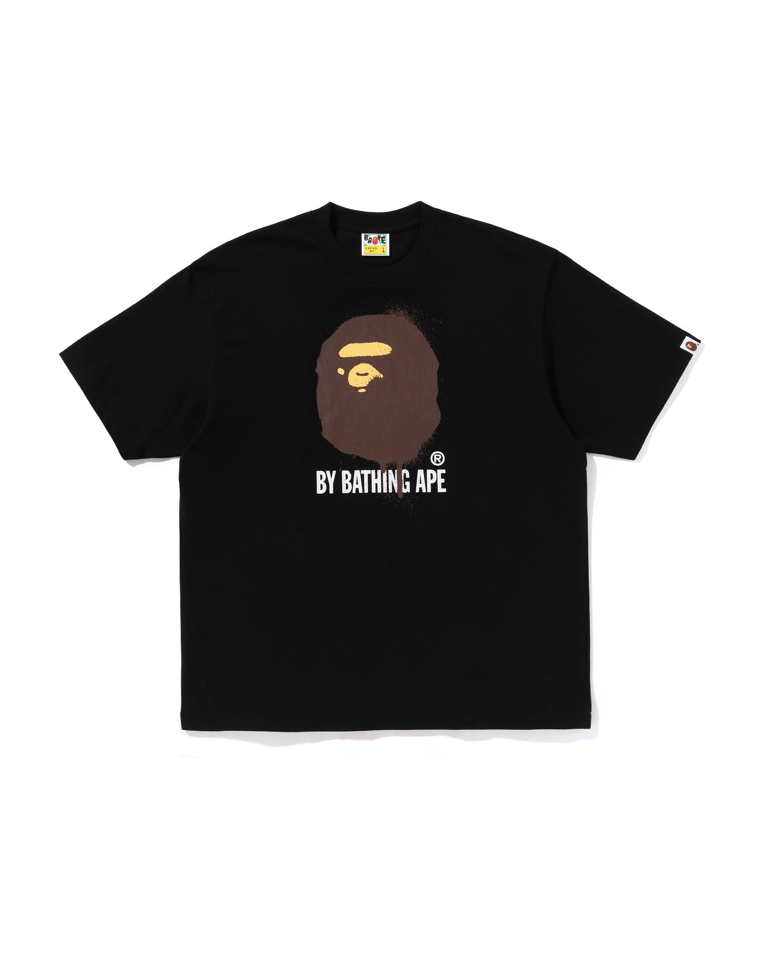 A BATHING APE® Spray Print by Bathing Ape Relaxed Fit Tee | Bape