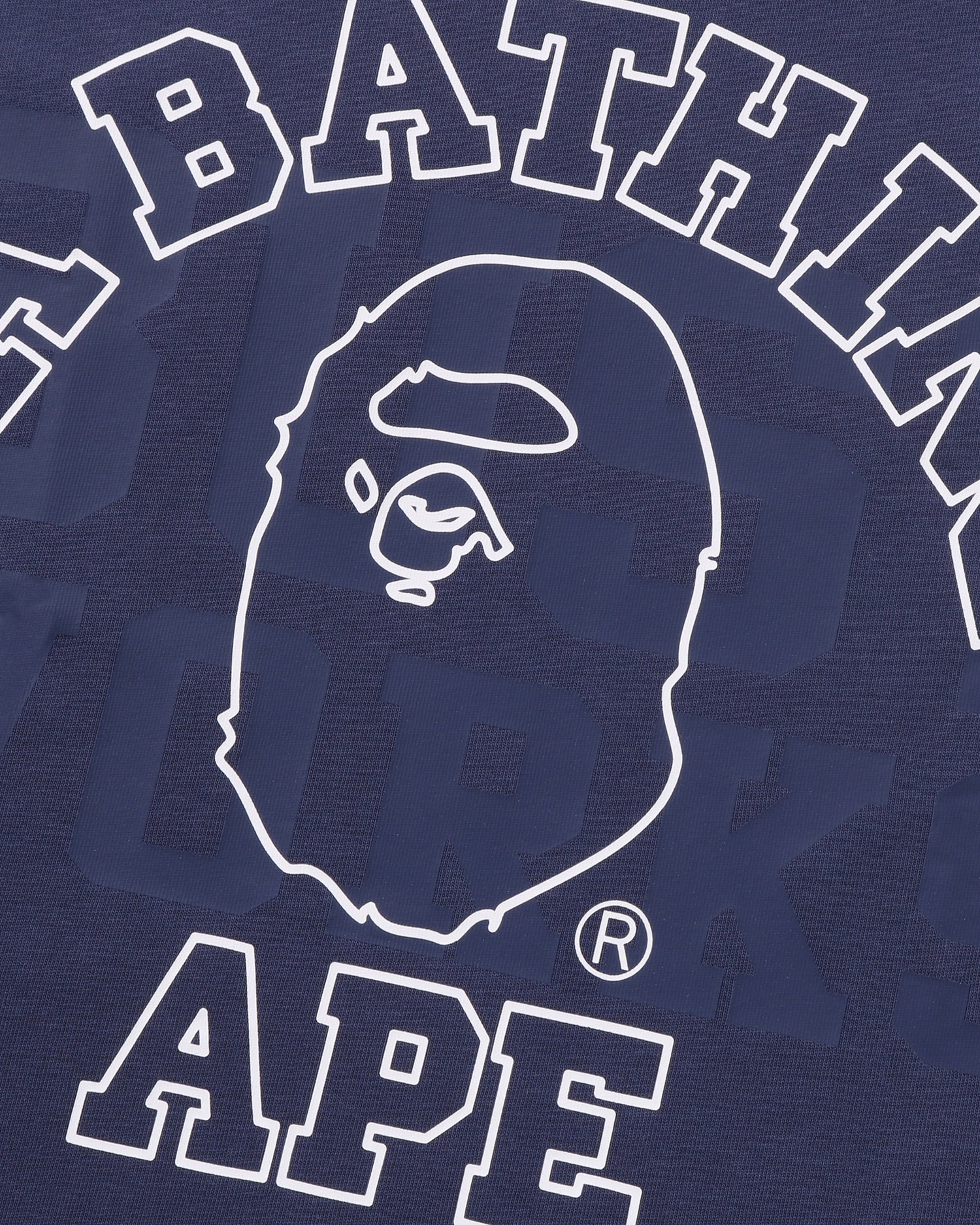 A BATHING APE® College Relaxed Fit Tee #1 | Bape official website