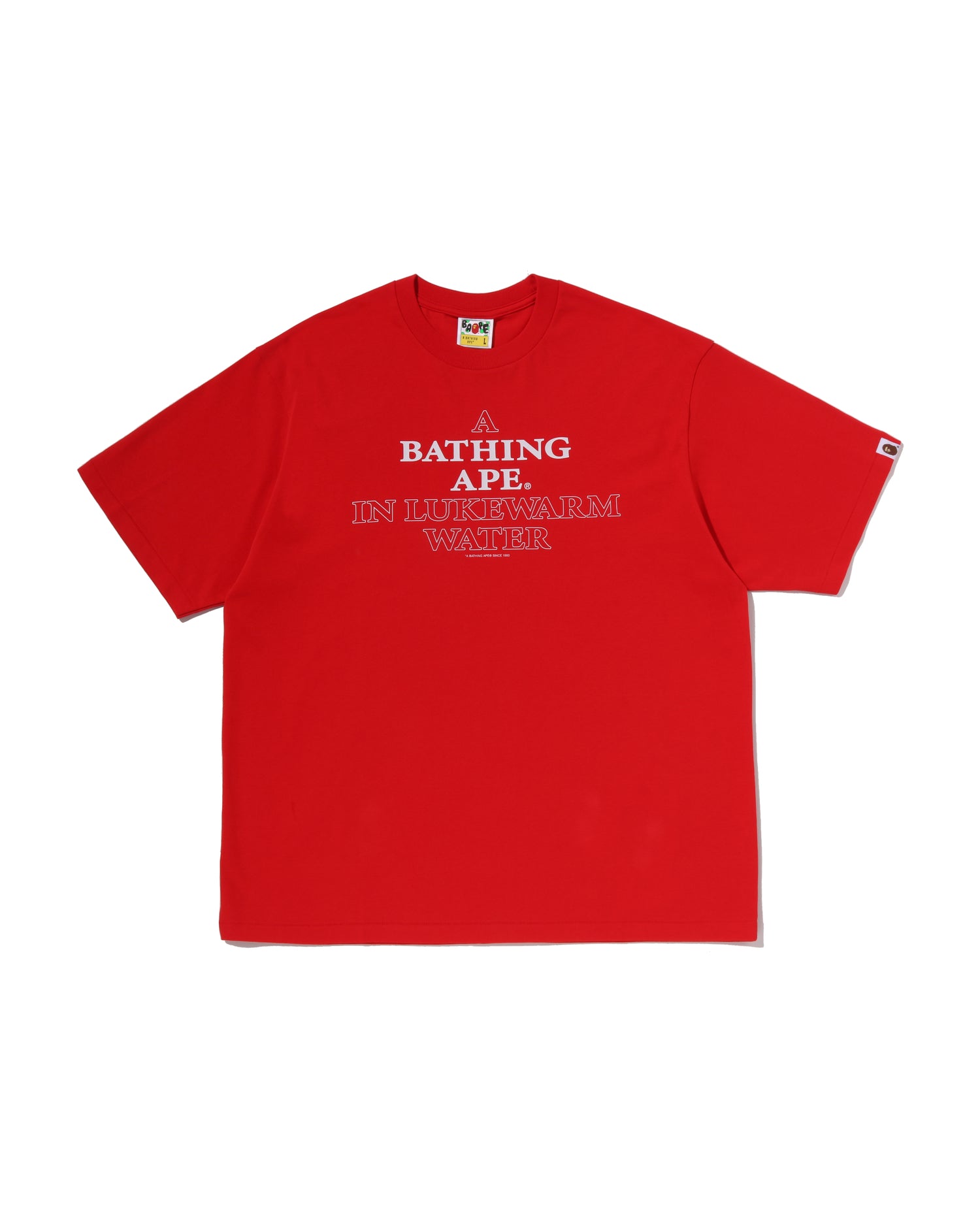 A Bathing Ape 赤 ポロシャツ M A Bathing Ape ポロシャツ - メルカリ