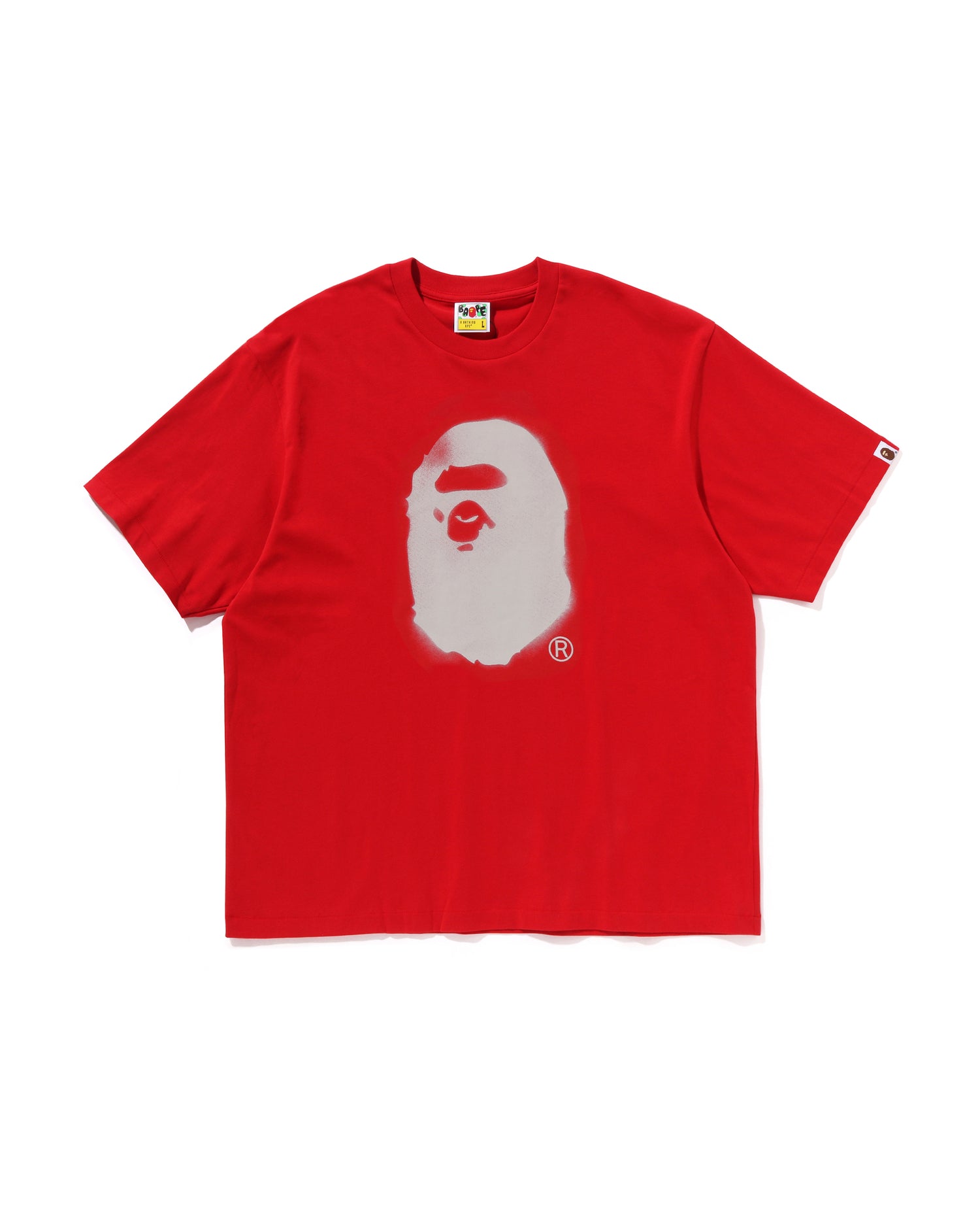 A BATHING APE® Spray Print Ape Head Relaxed Fit Tee #2