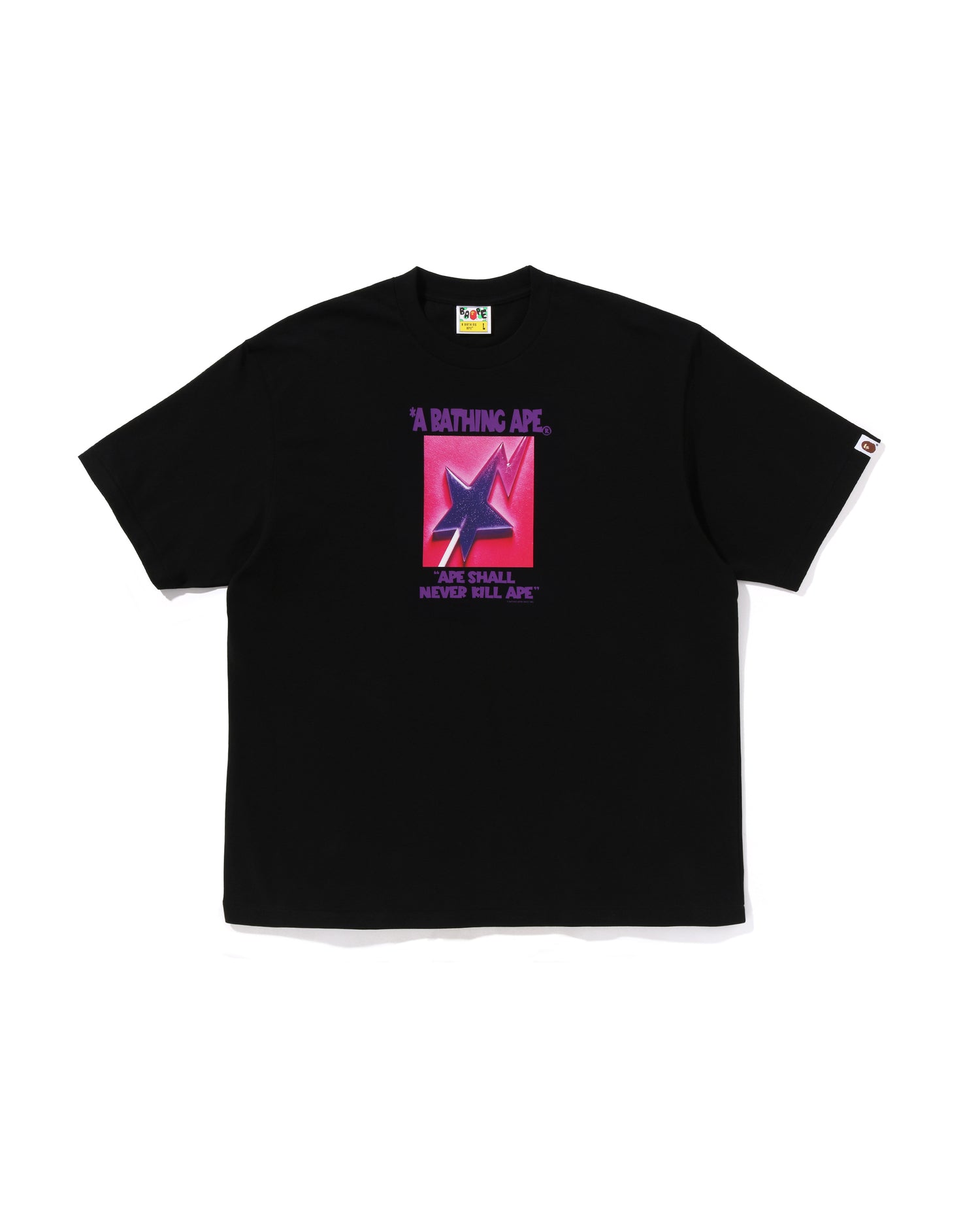 A BATHING APE BAPE STAポロシャツ M A BATHING APE（アベイシングエイプ） ポロシャツ LARGE APE HEAD POLO