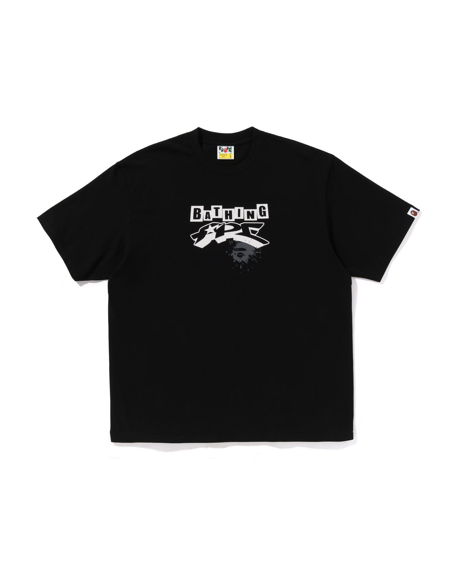 A BATHING APE® Graffiti BAPE Logo Relaxed Fit Tee #1 | Bape