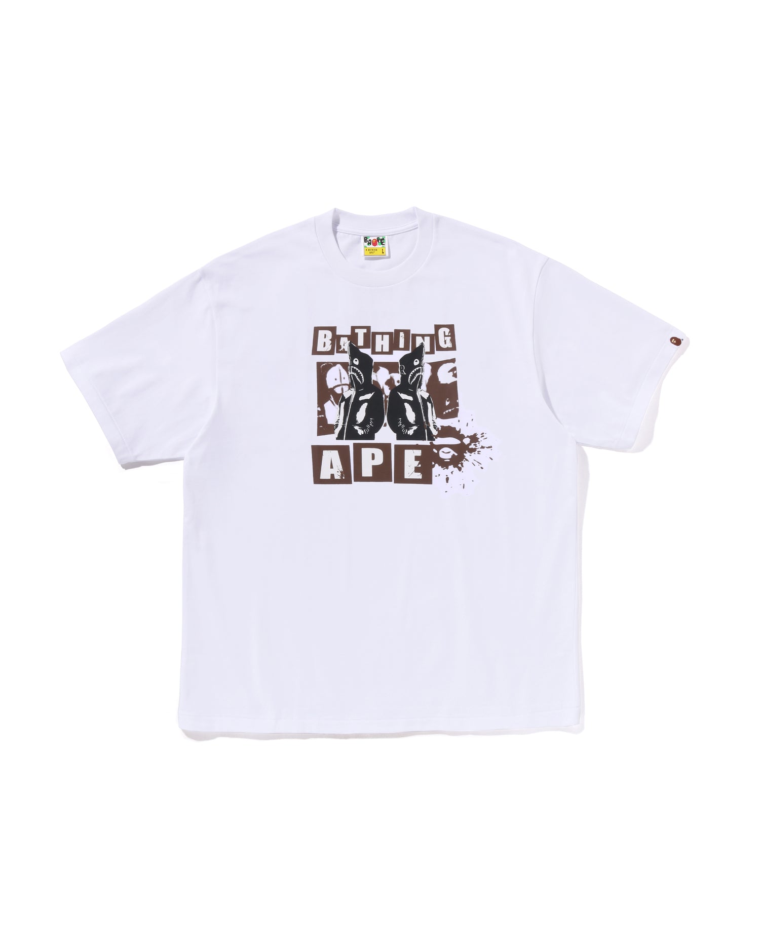 A BATHING APE® Graffiti BAPE Logo Relaxed Fit Tee #2 | Bape