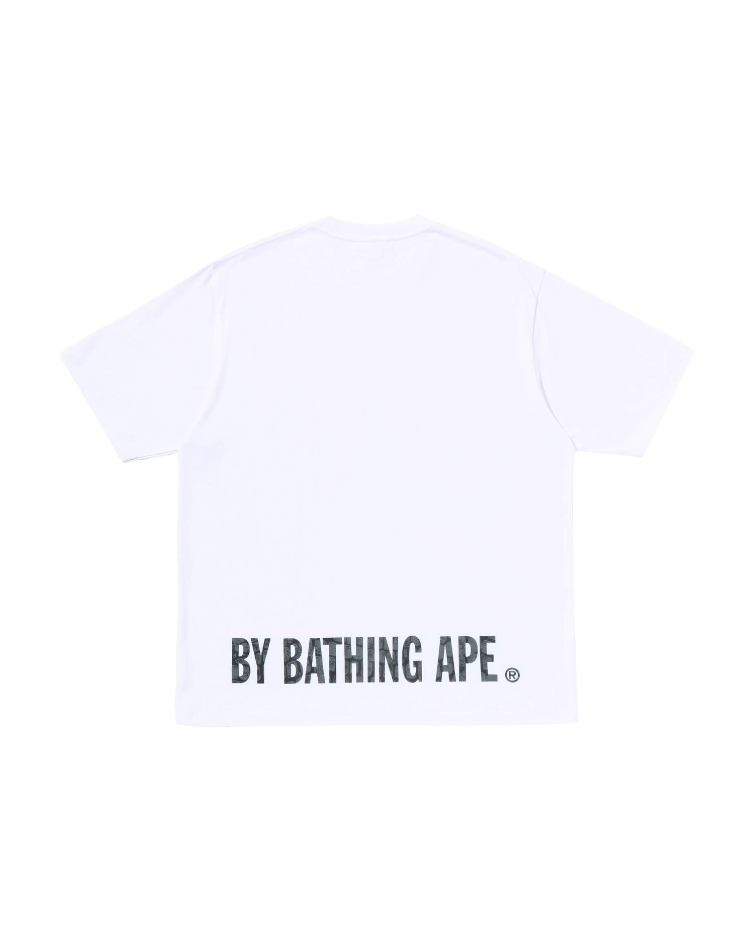 A BATHING APE® Croc Pattern Ape Face Relaxed Fit Tee | Bape