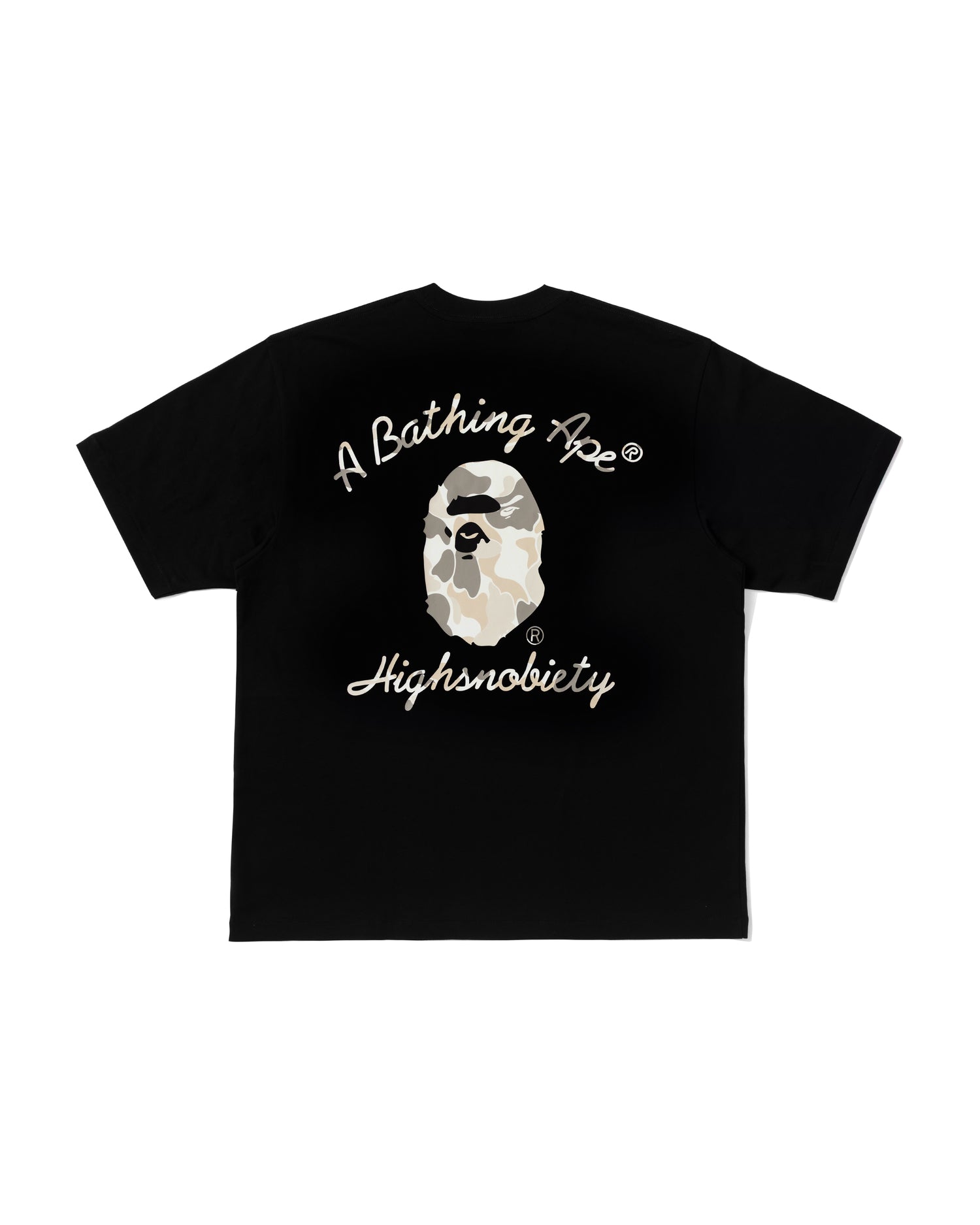 A BATHING APE® BAPE X Highsnobiety Multi Logo Relaxed Fit Tee