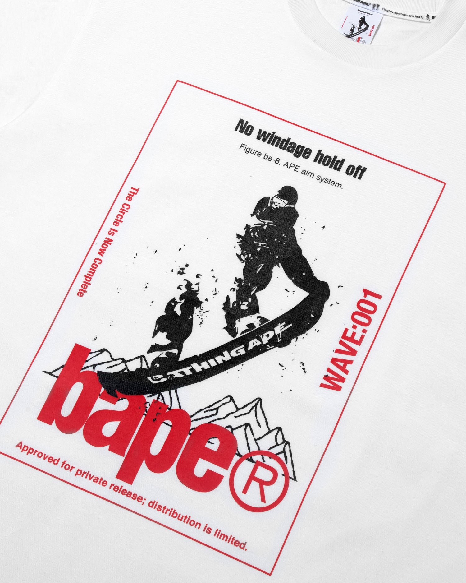 A BATHING APE® BAPE By Kazuki Kuraishi Skate Relaxed Fit Tee