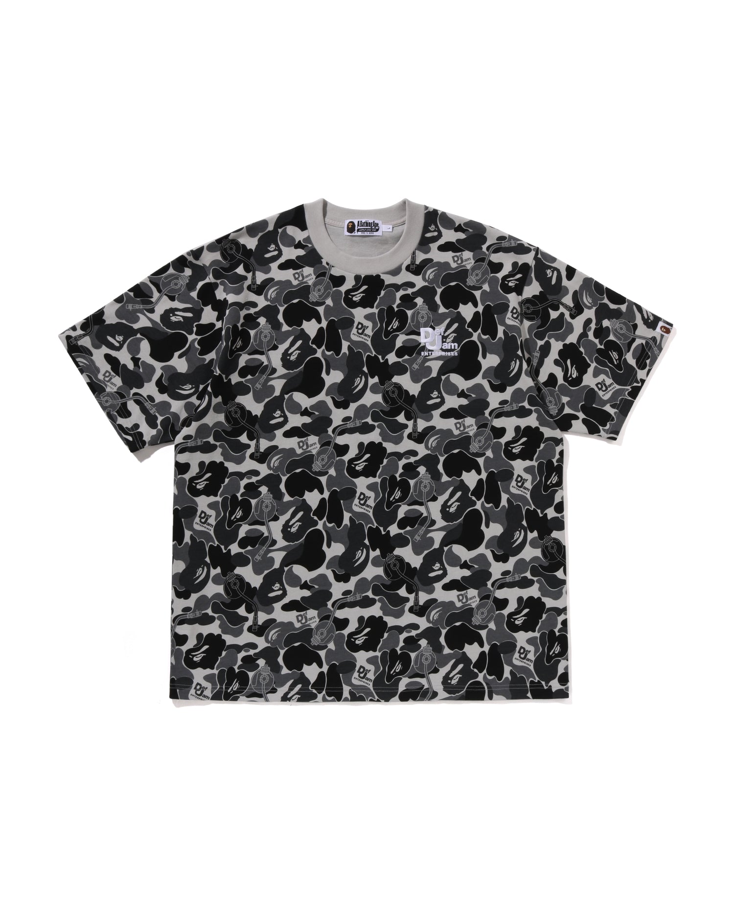A BATHING APE® BAPE X Def Jam Camo Relaxed Fit Tee | Bape official