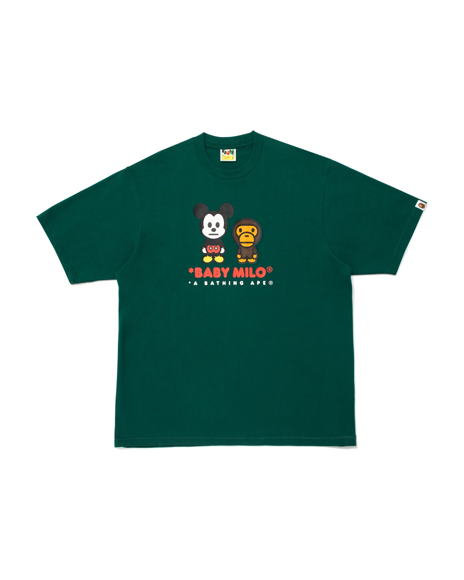 A BATHING APE® X Disney Mickey Mouse Baby Milo Relaxed Fit Tee