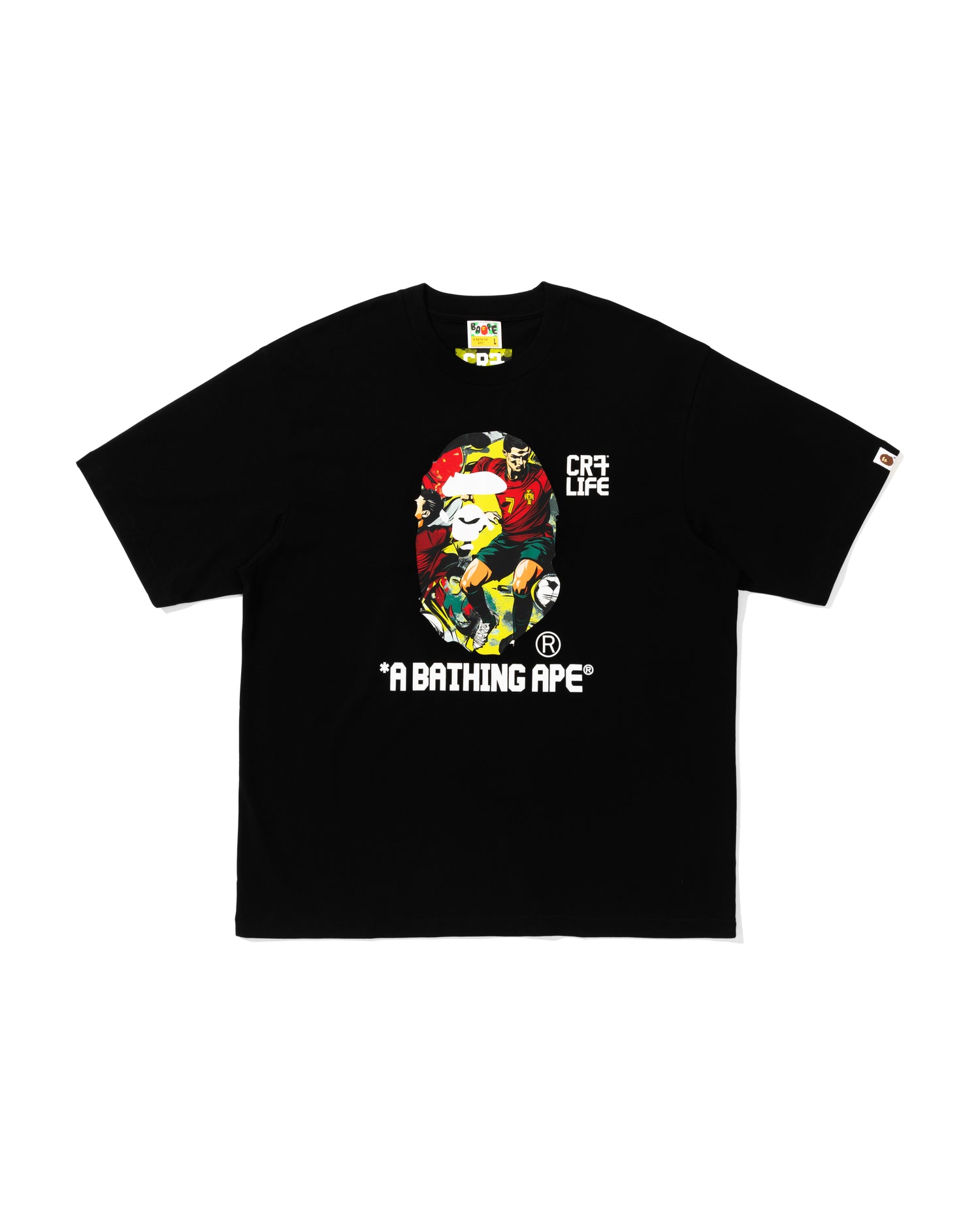 CR7 LIFE A BATHING APE Tシャツ XL A BATHING APE® BAPE X Cr7 Life Graphic A Bathing Ape Relaxed Fit