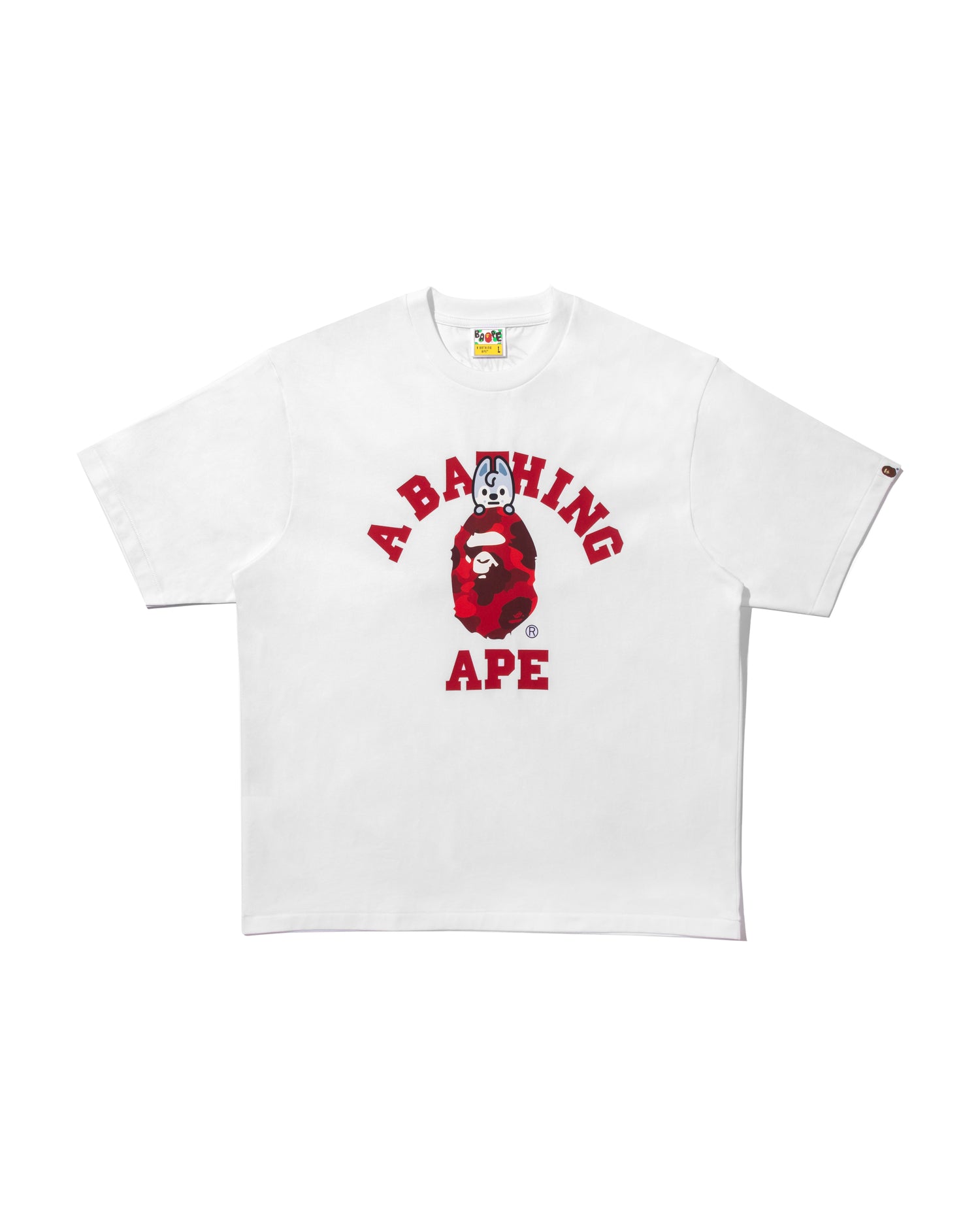 A BATHING APE® BAPE X Straykids Wolf Chan College Tee | Bape