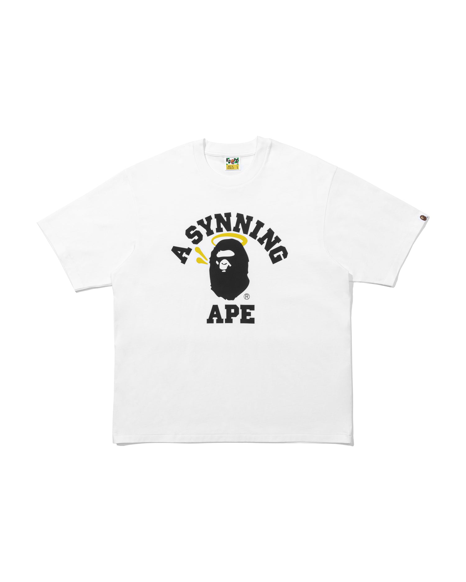 A BATHING APE® BAPE X Spotify X SYNA By Central Cee College Tee