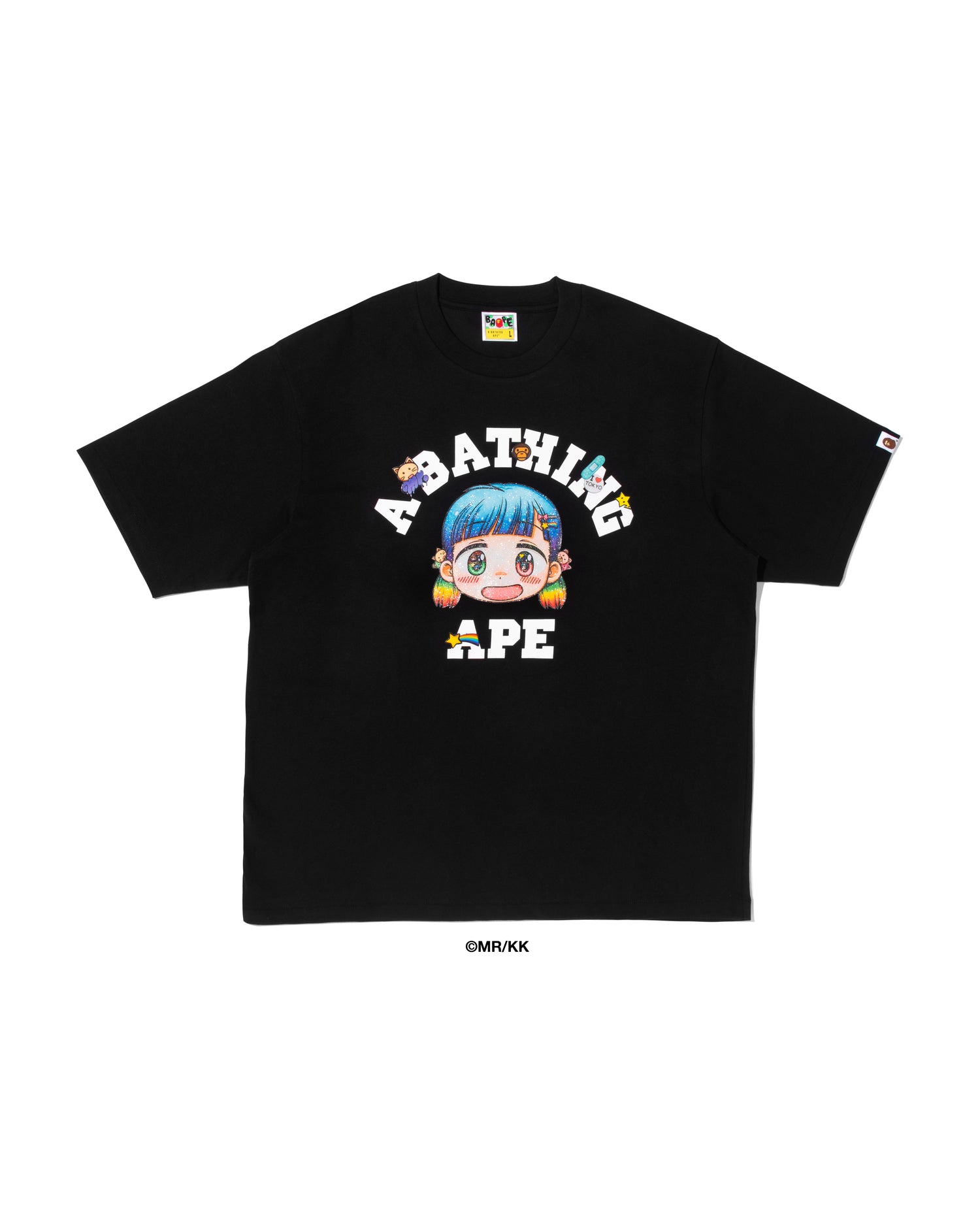 A BATHING APE® BAPE X Mr College Relaxed Fit Tee | Bape official