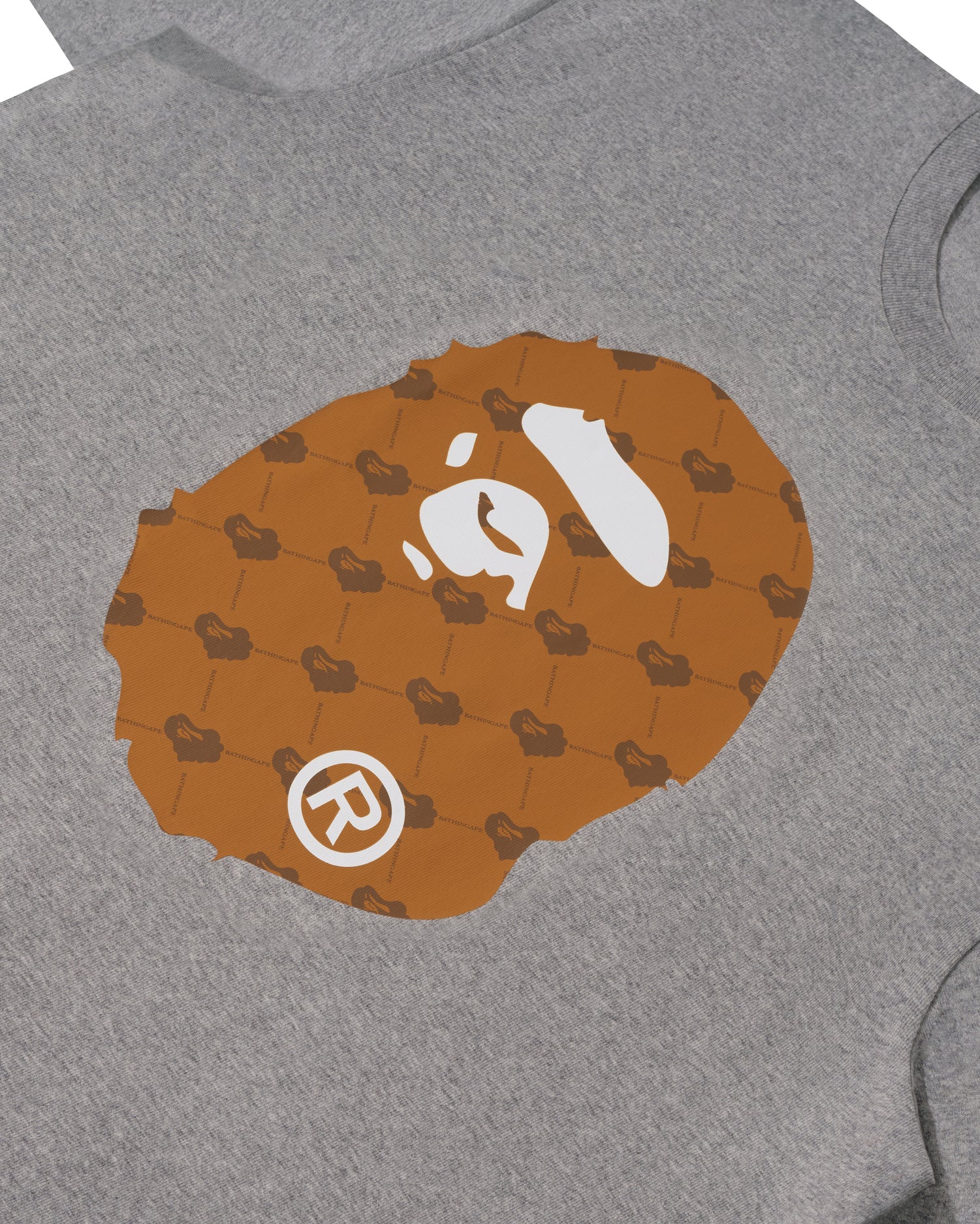 A BATHING APE® Cloud Head Monogram Big Ape Head Tee | Bape A BATHING APE® Cloud Head Monogram Big Ape Head Tee | Bape