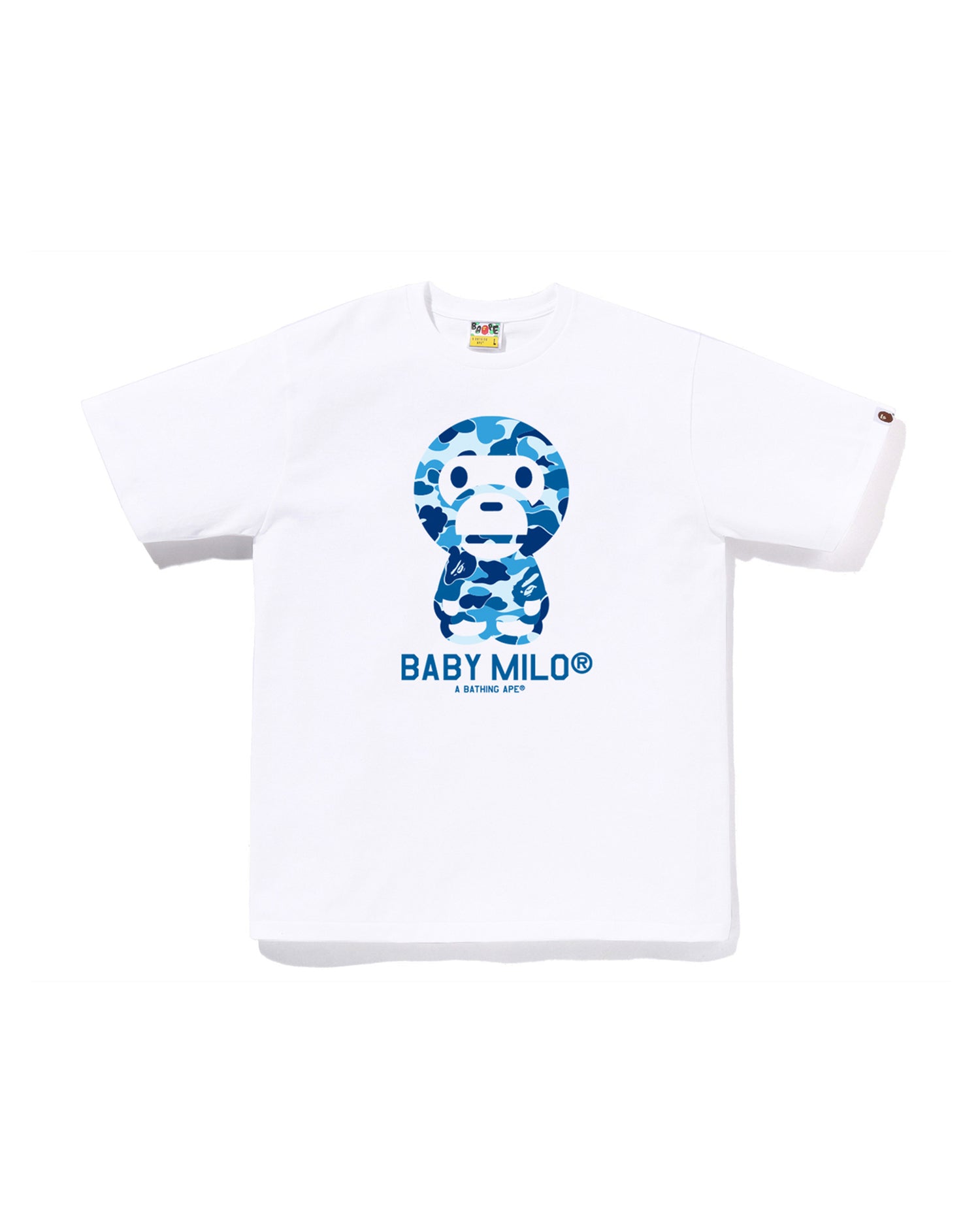 A BATHING APE® Abc Camo Baby Milo Tee | Bape official website