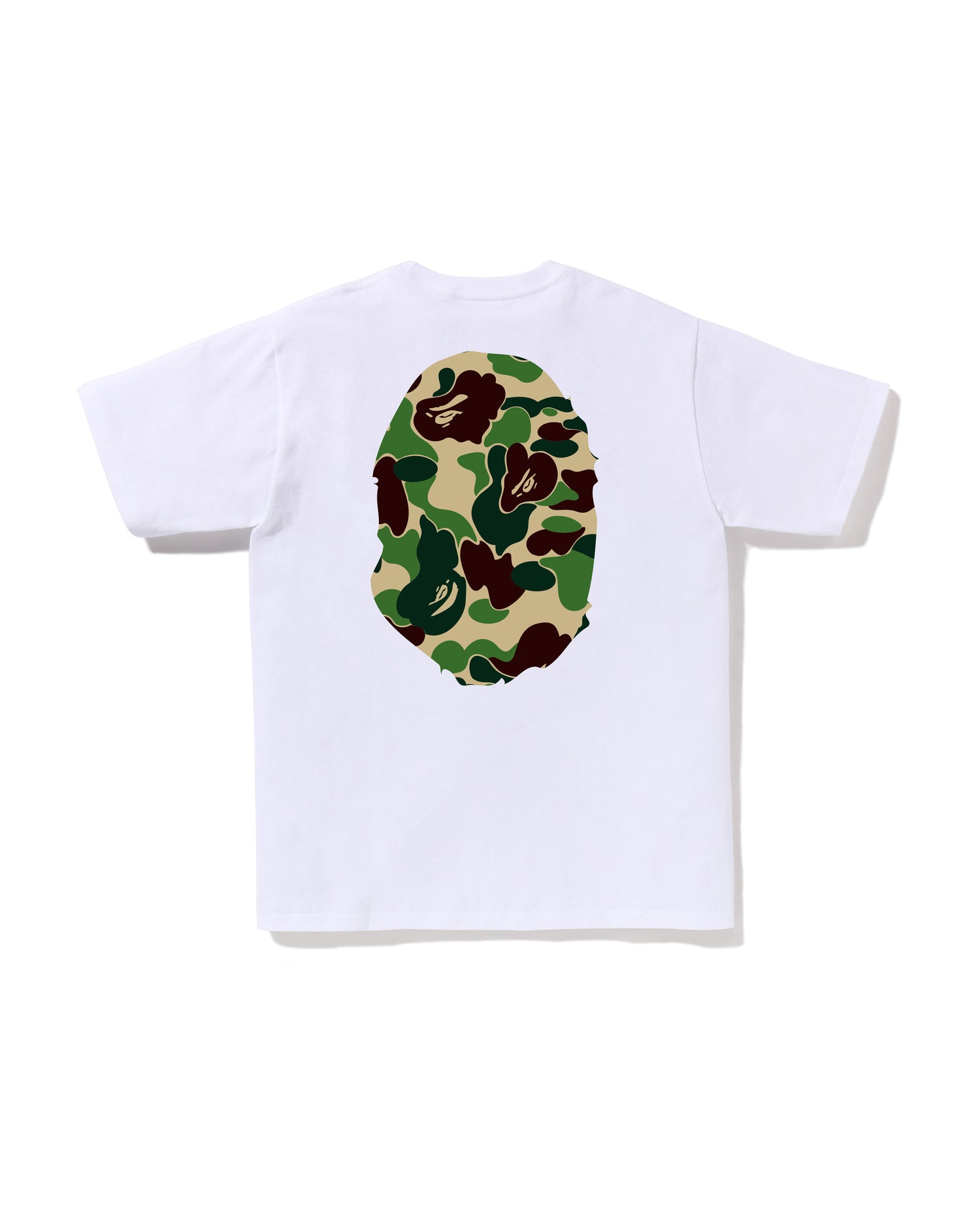 A BATHING APE® Abc Camo Big Ape Head Tee | Bape official