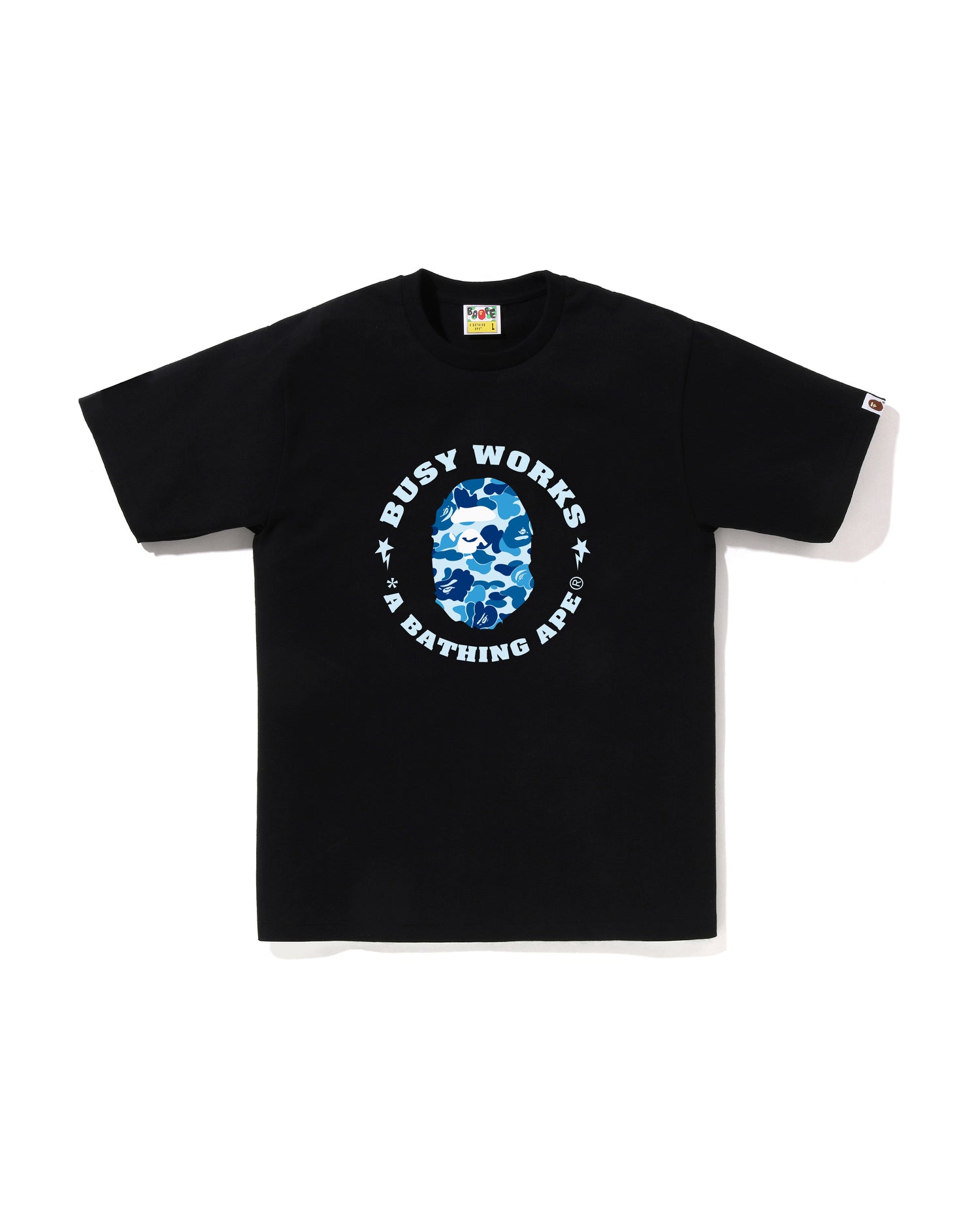 A BATHING APE® Abc Camo Busy Works STA Tee | Bape official