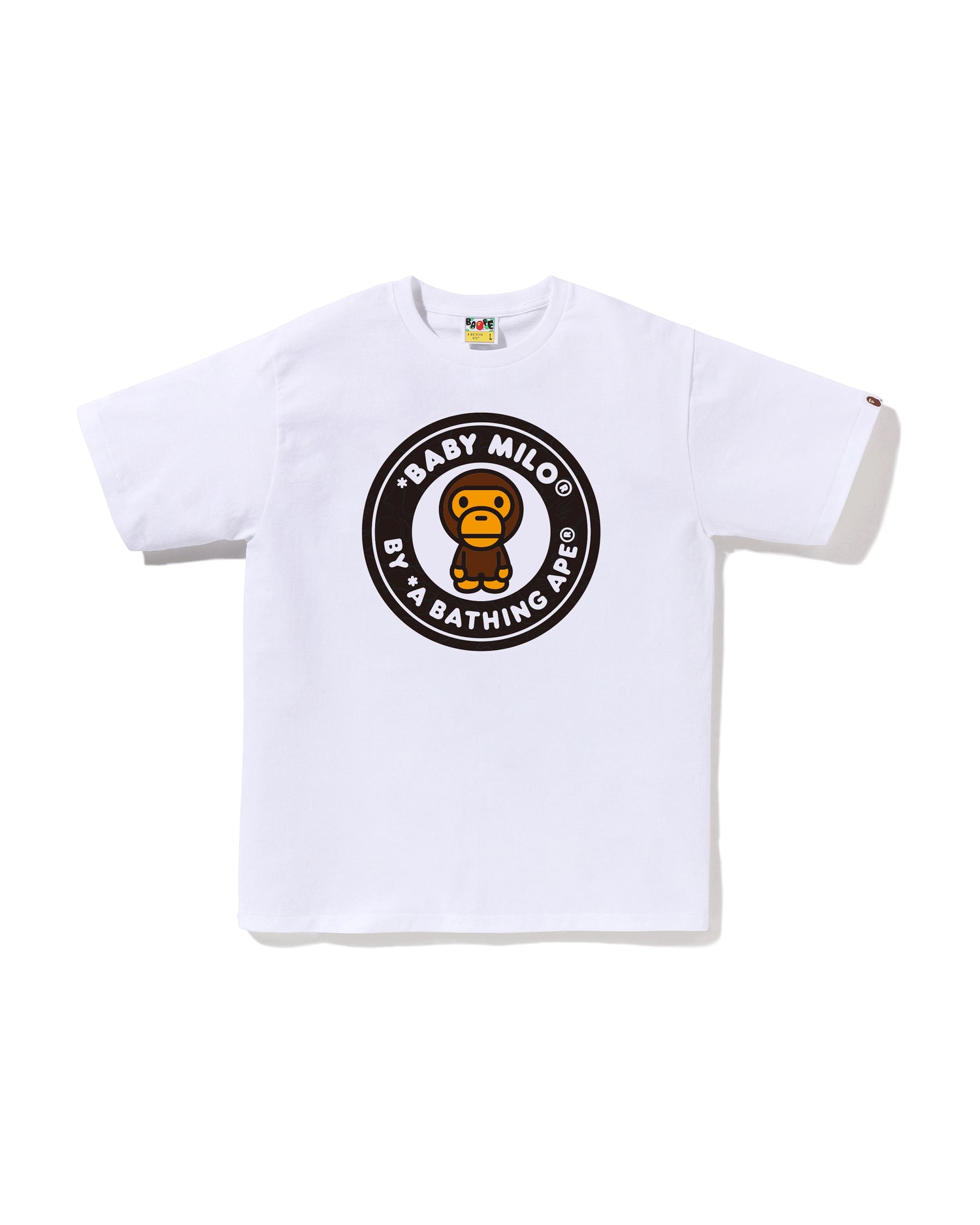 A BATHING APE® Line Camo Milo Busy Works Tee | Bape official
