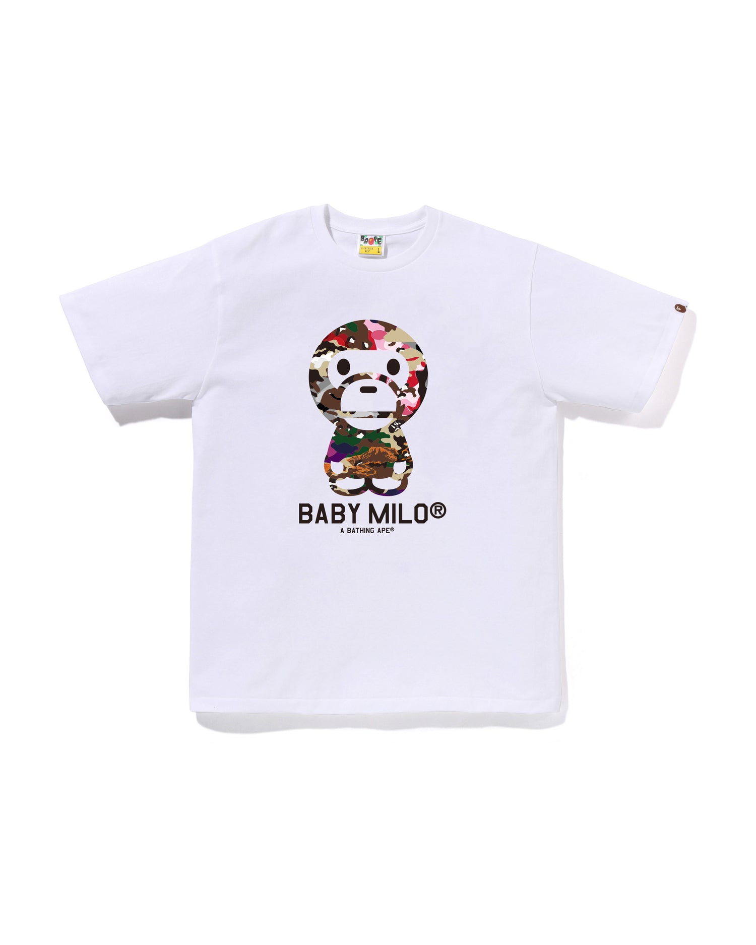 A BATHING APE® Hybrid Camo Baby Milo Tee | Bape official website