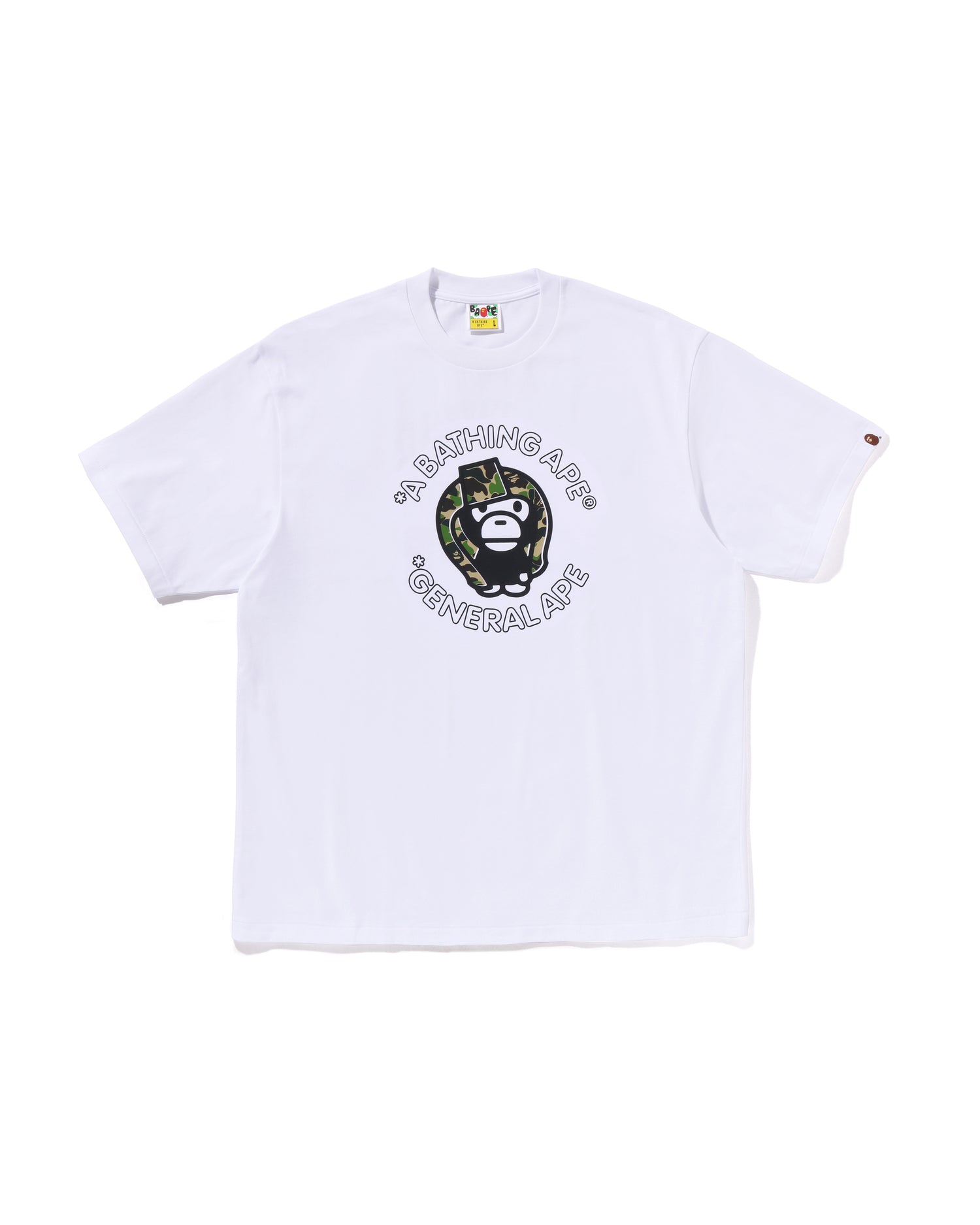 A BATHING APE® Abc Camo Baby Milo Relaxed Fit Tee | Bape official