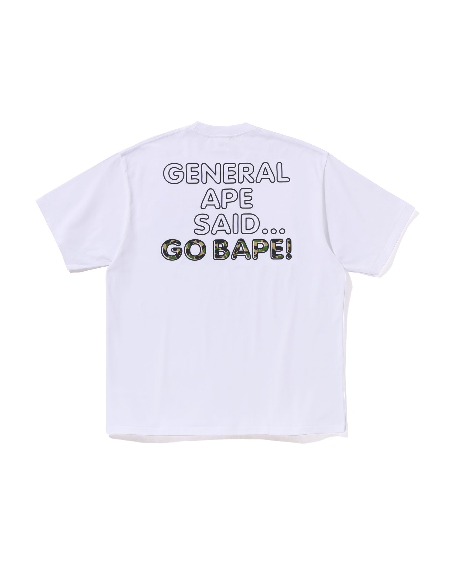 A BATHING APE® Abc Camo Baby Milo Relaxed Fit Tee | Bape official