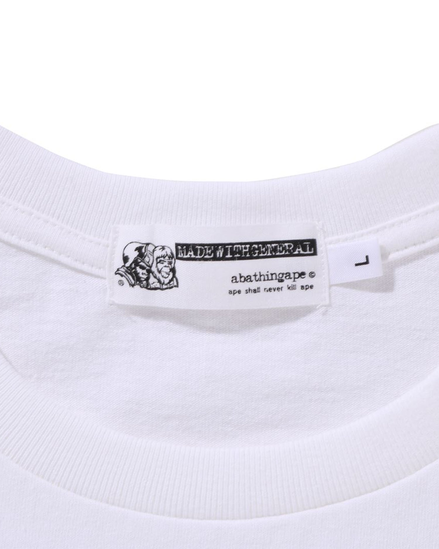 A BATHING APE® BAPE Flyer Pattern Print Tee | Bape official