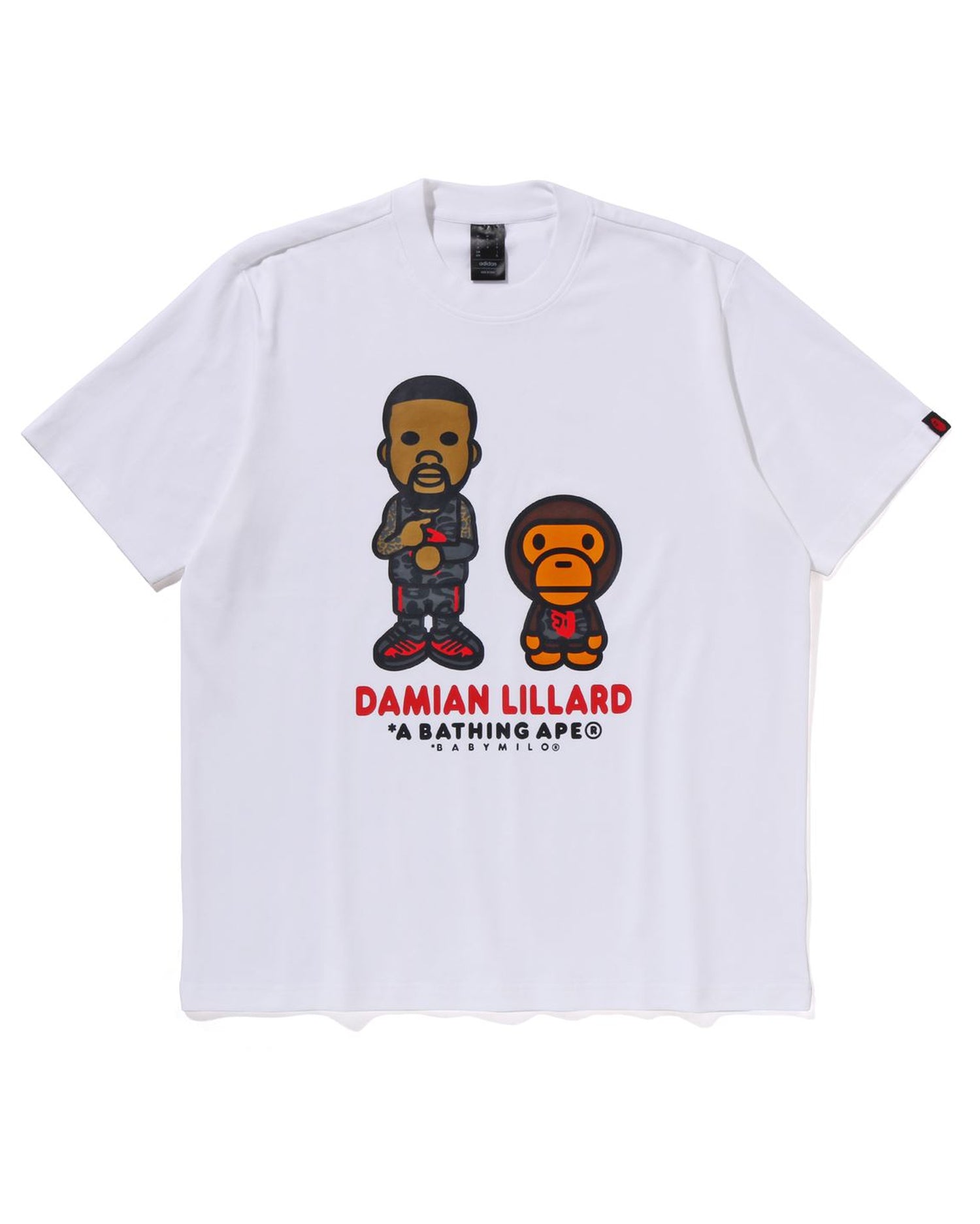 A BATHING APE BAPE X Adidas Dame BAPE Baby Milo Tee M2 Asia Bape official website INT.BAPE.COM