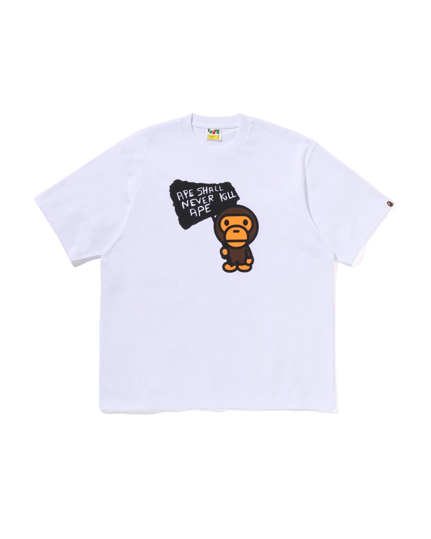 A BATHING APE® Baby Milo Graphic Relaxed Fit Tee | Bape official