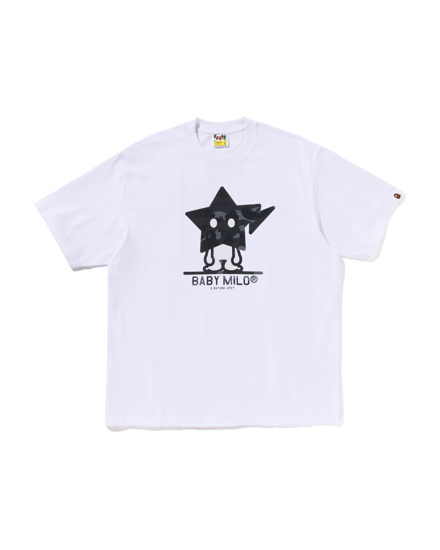 A BATHING APE® Color Camo Baby Milo STA Relaxed Fit Tee | Bape
