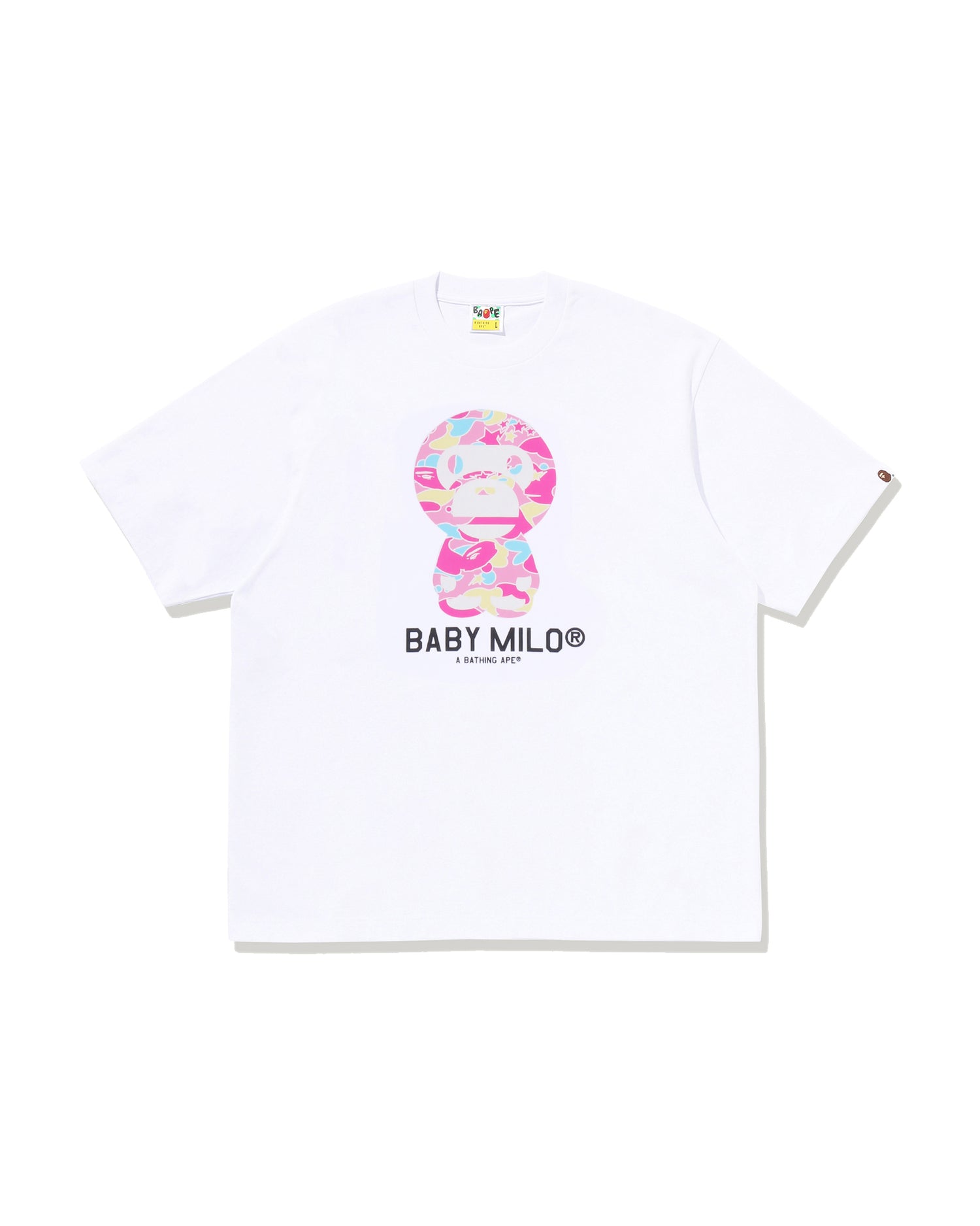 A BATHING APE® STA Camo Shark Face Relaxed Fit Tee | Bape official