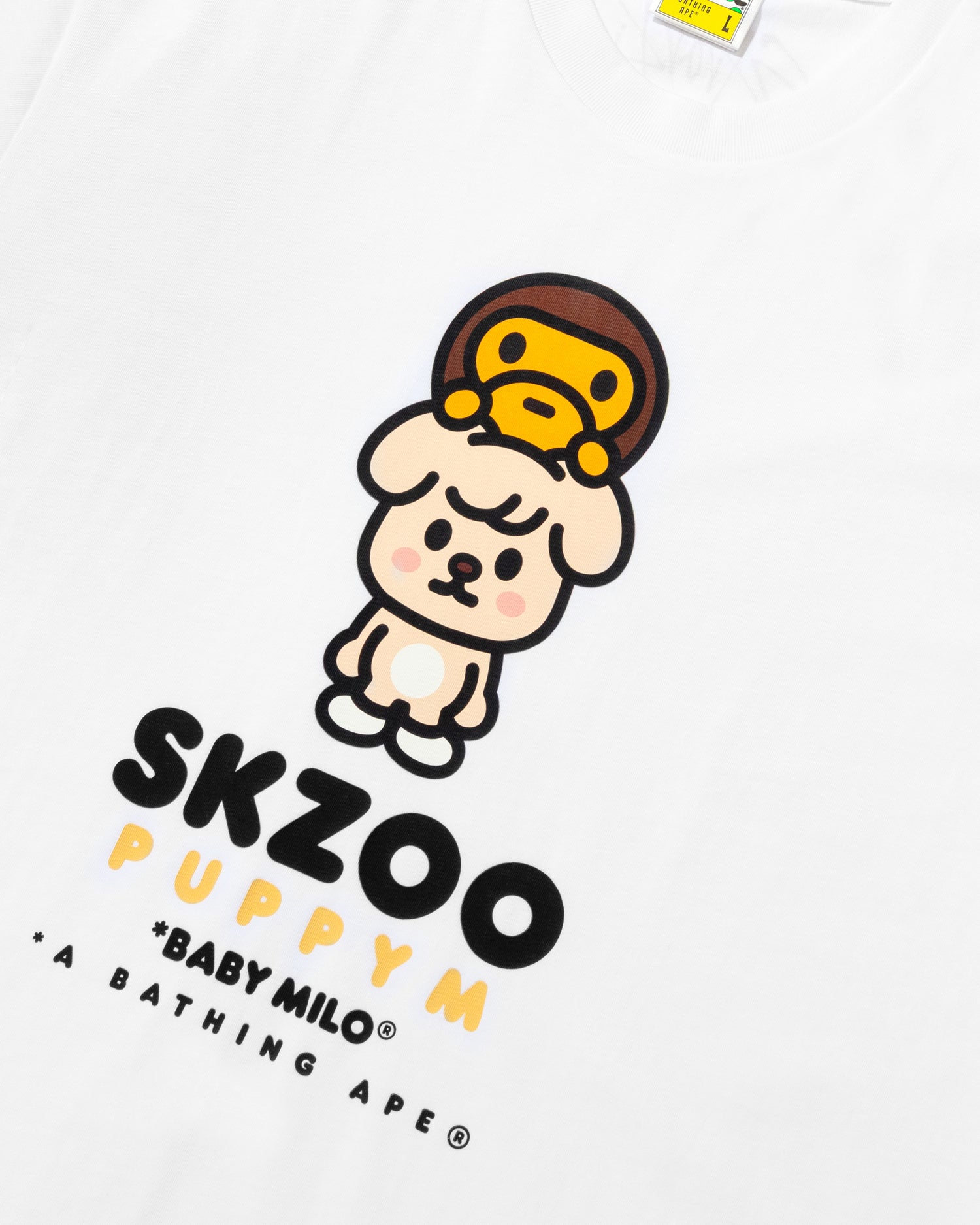 A BATHING APE® BAPE X Straykids Puppym Baby Milo Tee | Bape