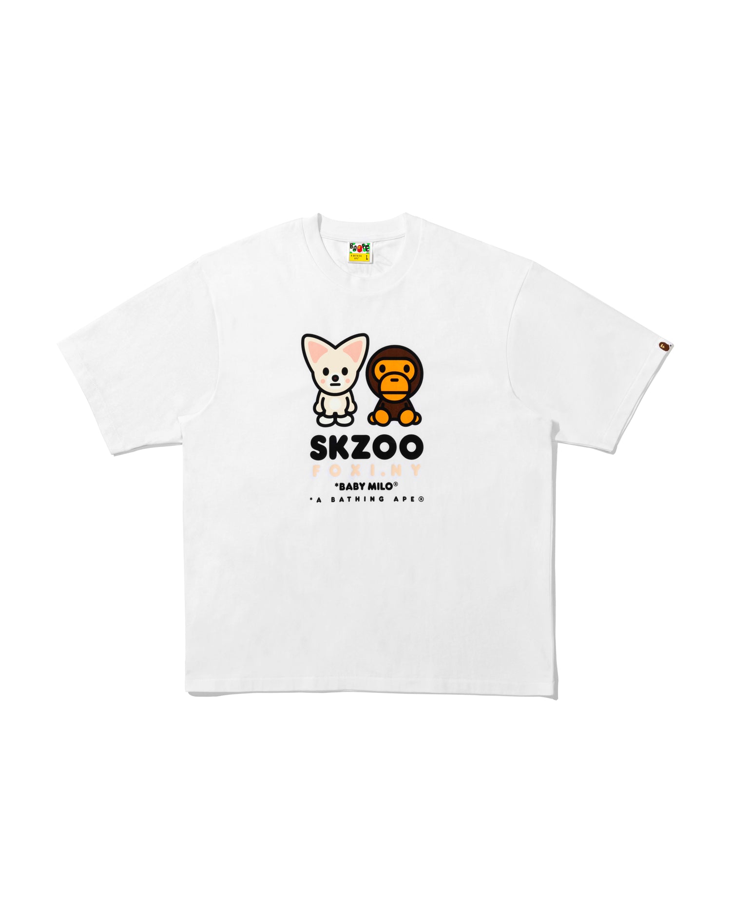 A BATHING APE® BAPE X Straykids Foxi.ny Baby Milo Tee | Bape