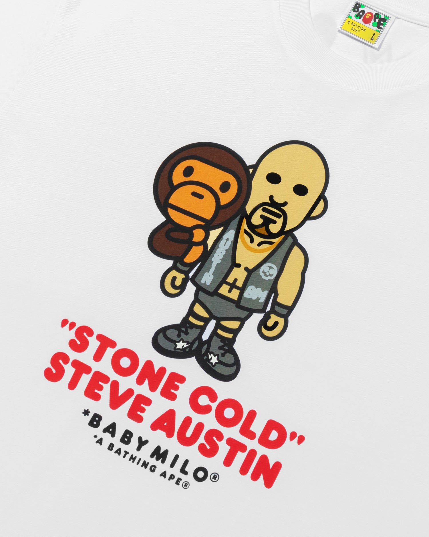 A BATHING APE® BAPE X WWE Stone Cold Steve Austin Baby Milo