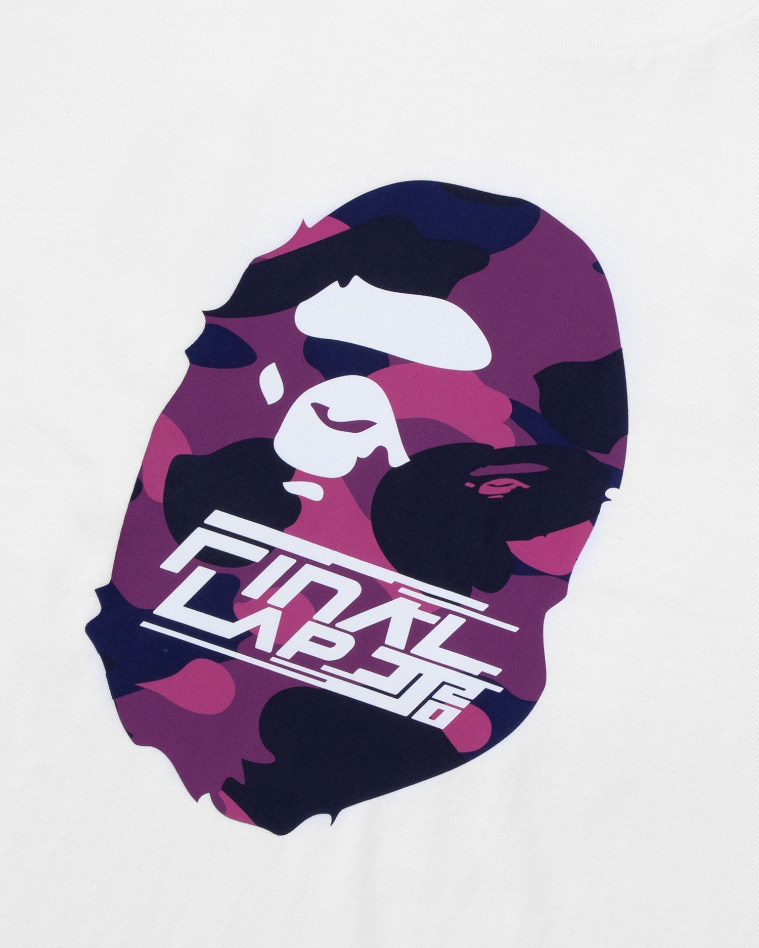 A BATHING APE® One Point Ape Head Relaxed Fit Tee | Bape