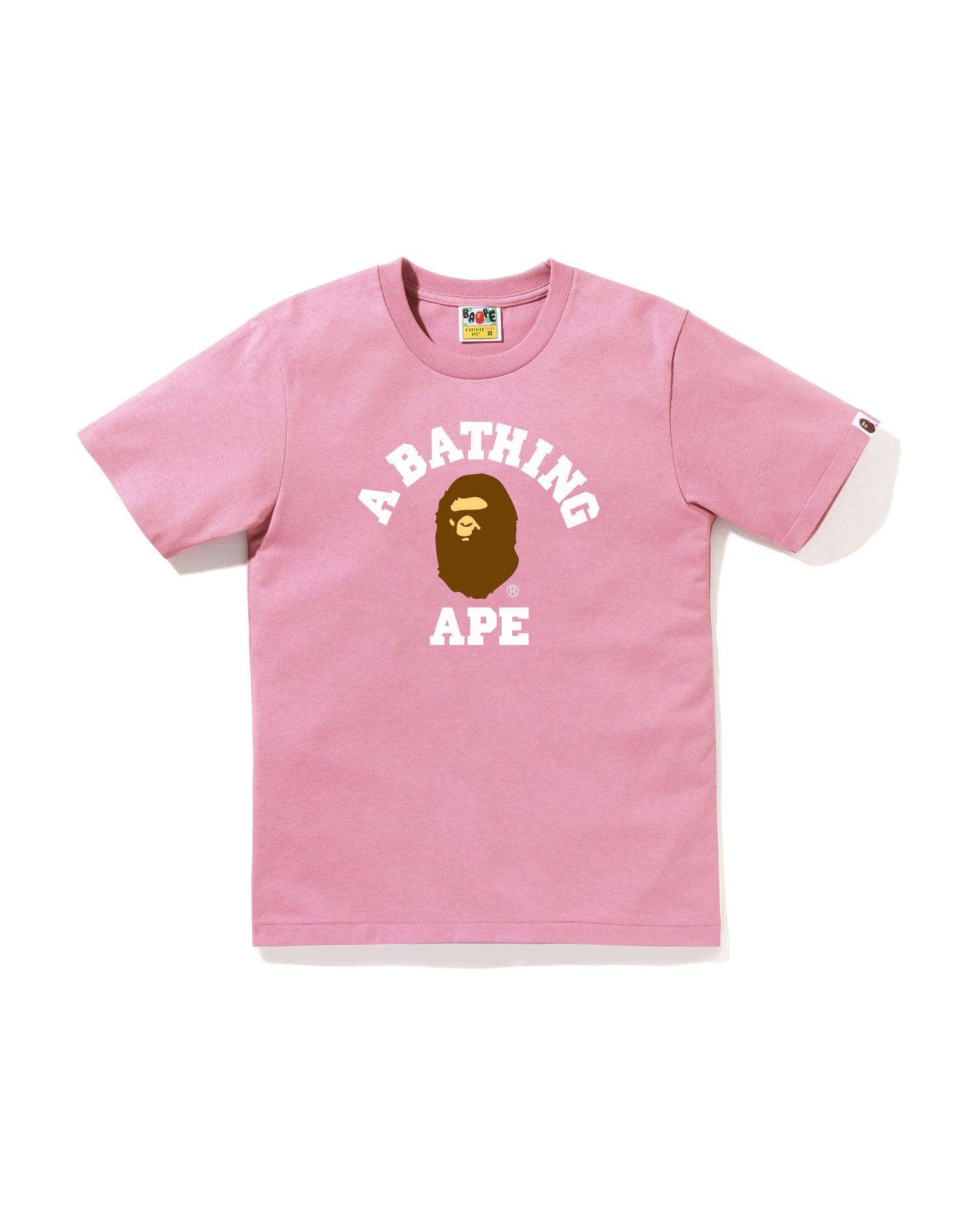 A BATHING APE® College Tee | Bape official website – INT.BAPE.COM