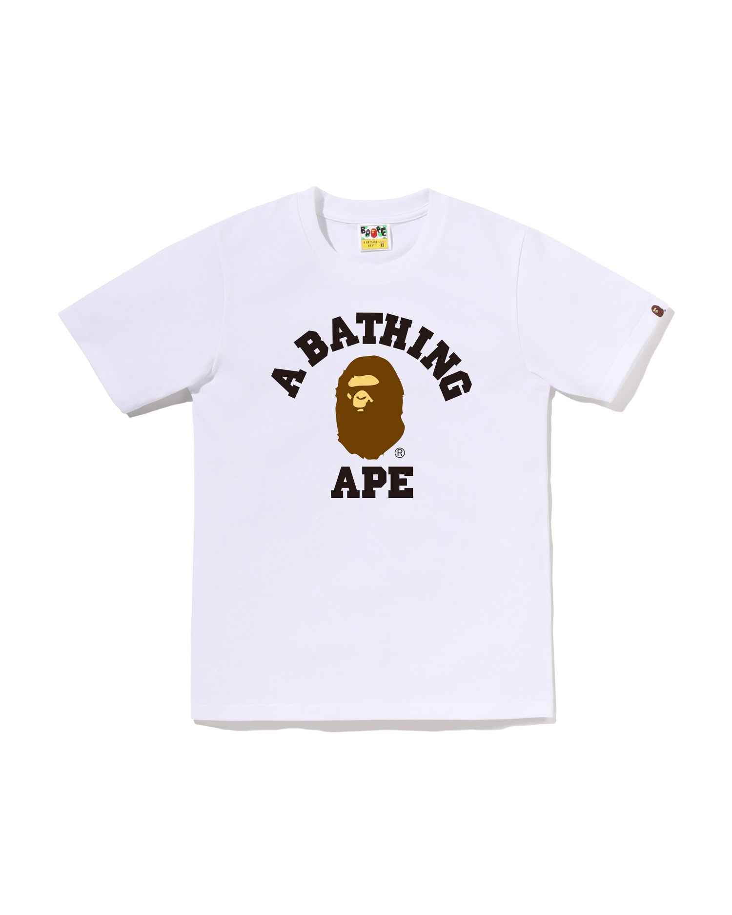 A BATHING APE® College Tee | Bape official website – INT.BAPE.COM