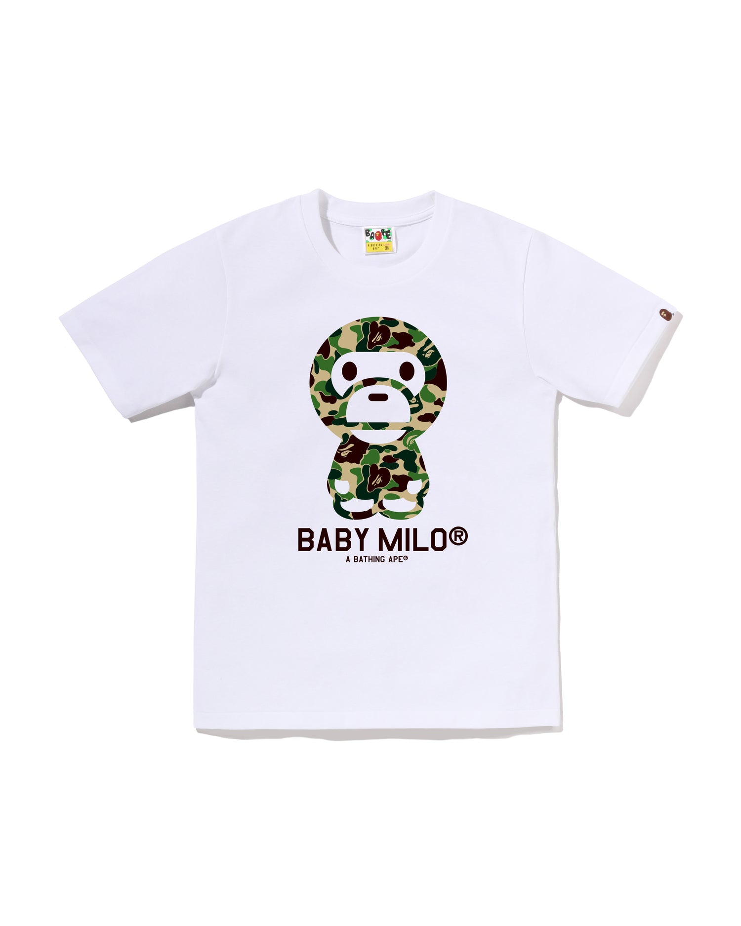 A BATHING APE® ABC Camo Baby Milo Tee | Bape official website