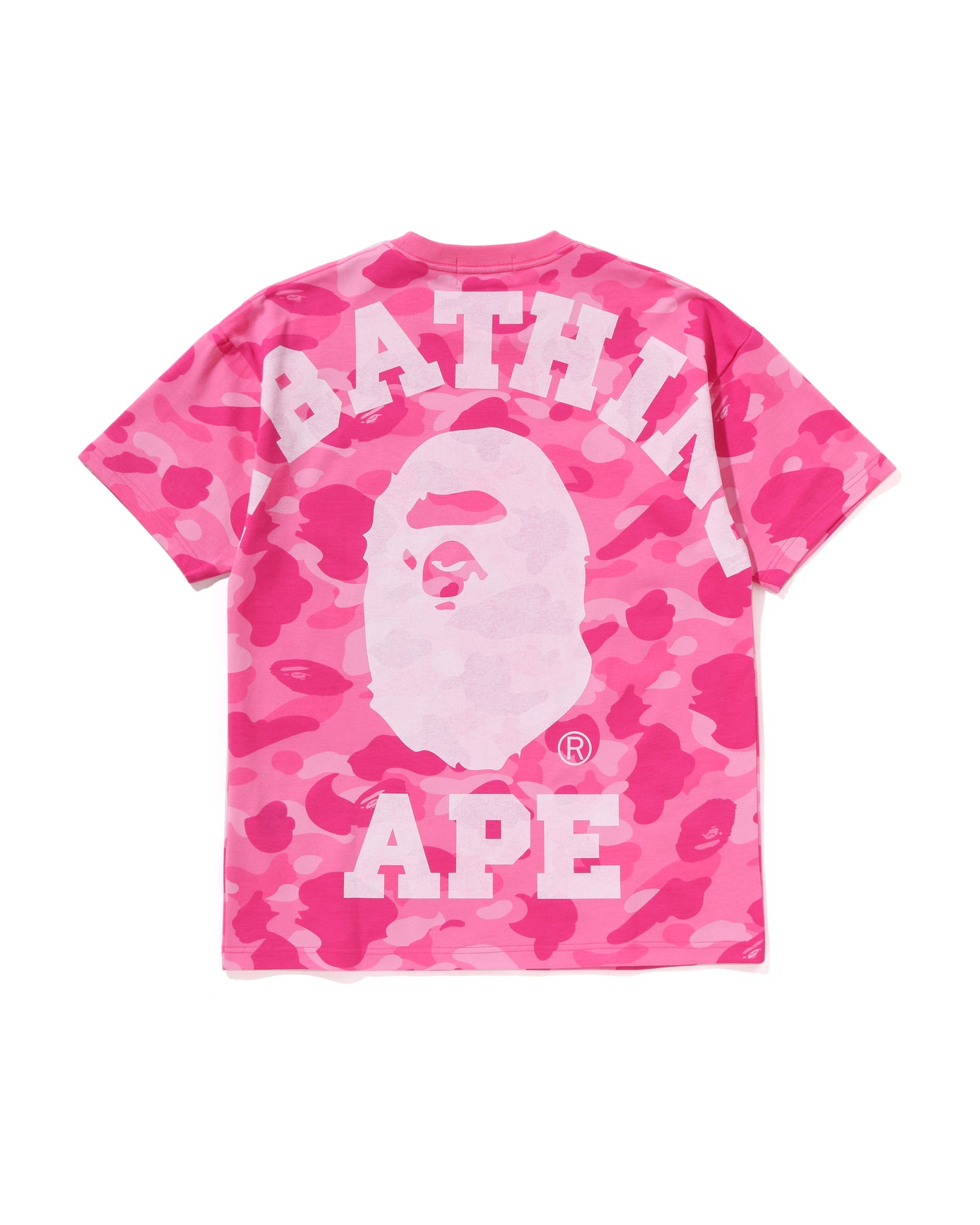 A BATHING APE ピンク Tシャツ A Bathing Ape Men Bape Girl Tee pink
