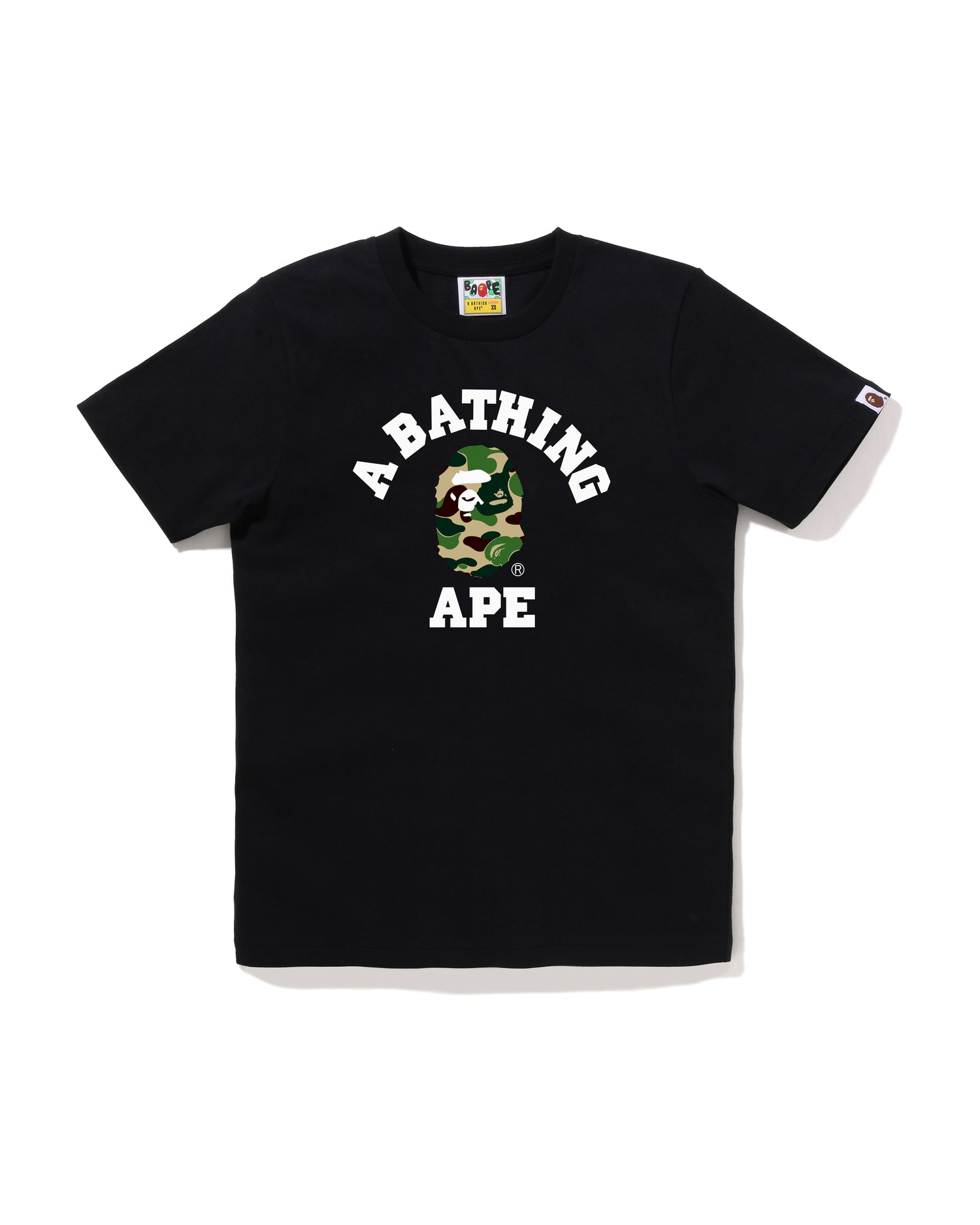 A BATHING APE® Abc Camo College Tee | Bape official website – INT