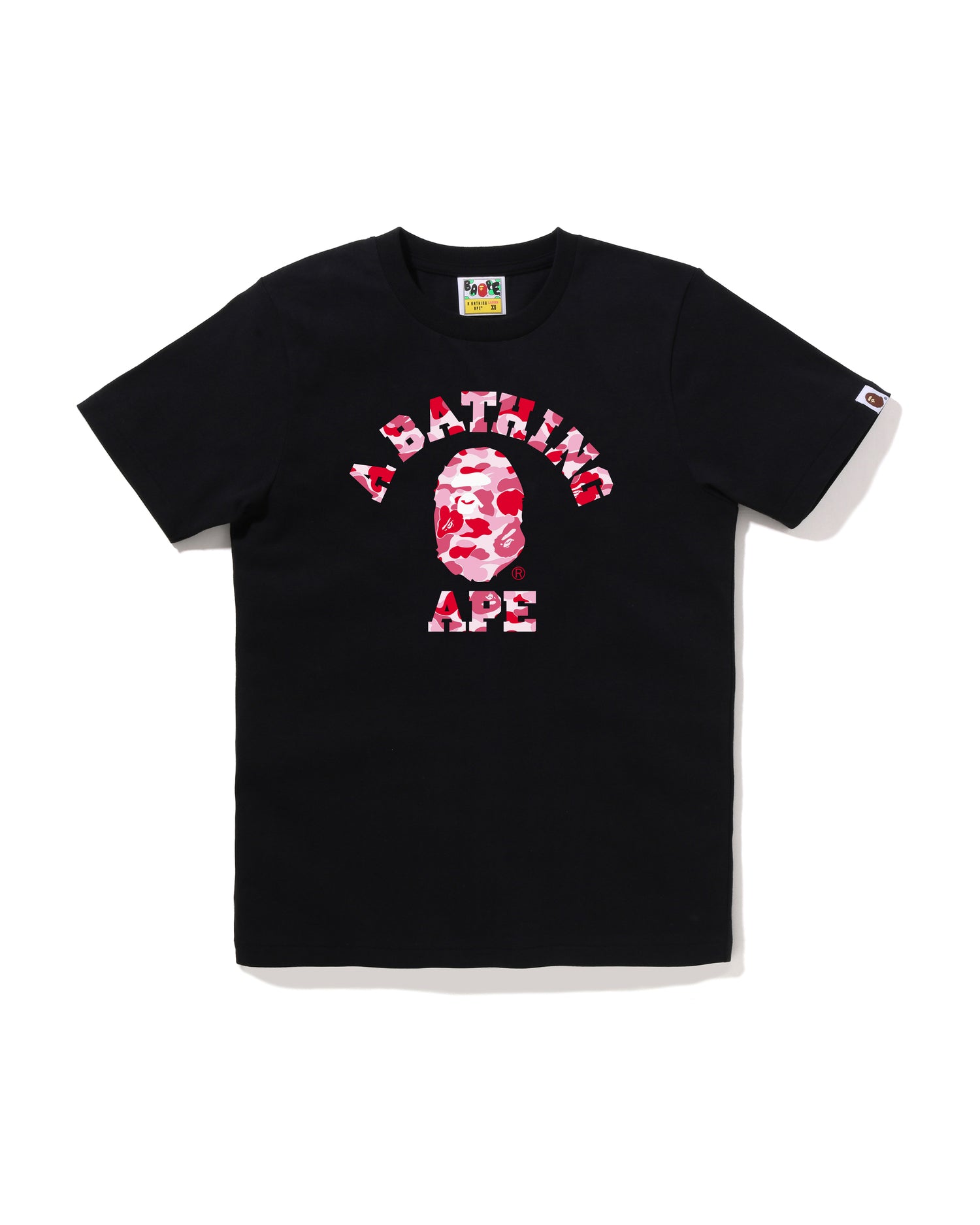 トップス A BATHING APE ABC CAMO COLLEGE TEE A BATHING APE® Abc Camo College Tee | Bape official website