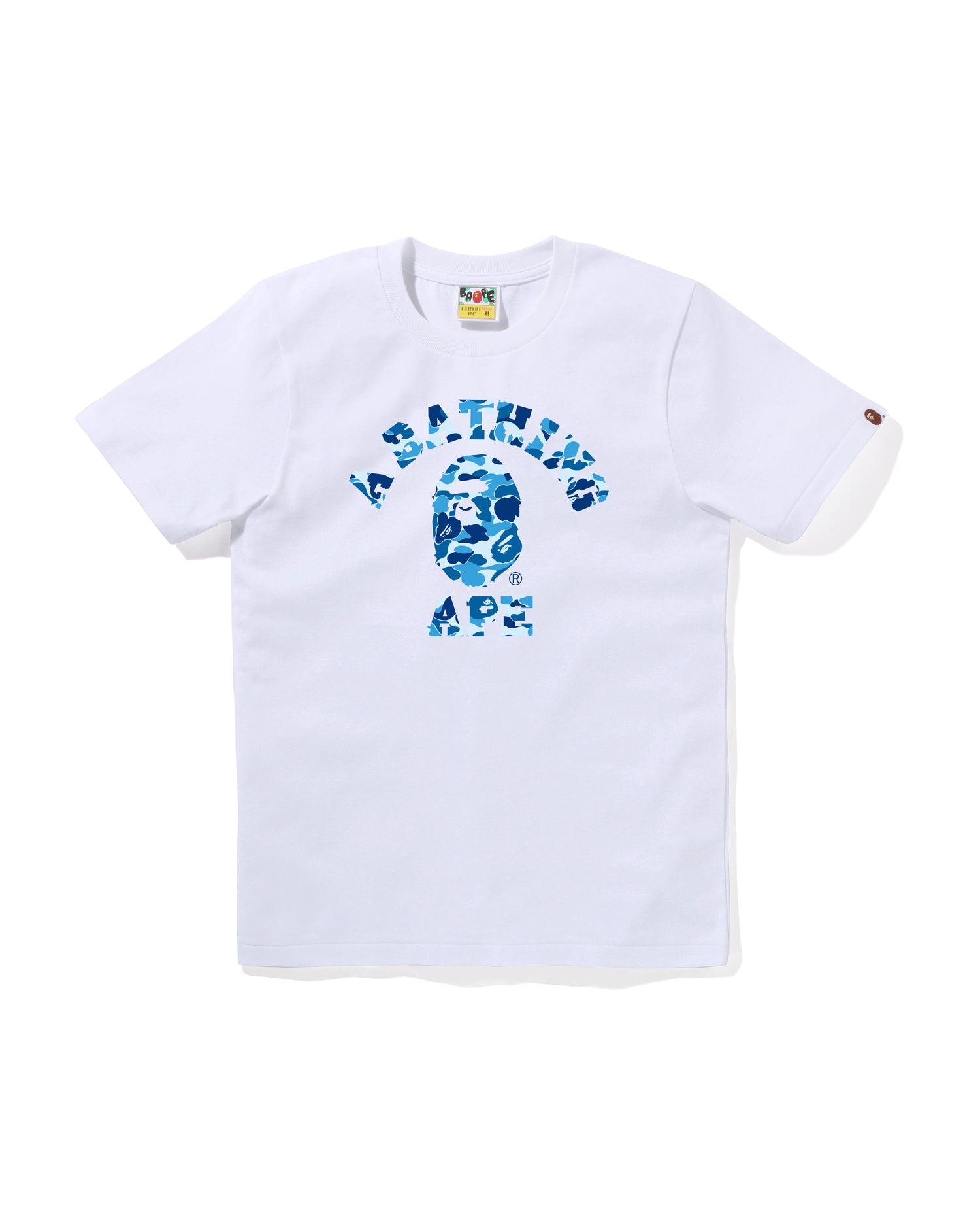 トップス A BATHING APE ABC CAMO COLLEGE MINI TEE A BATHING APE® Abc Camo College Tee | Bape official website