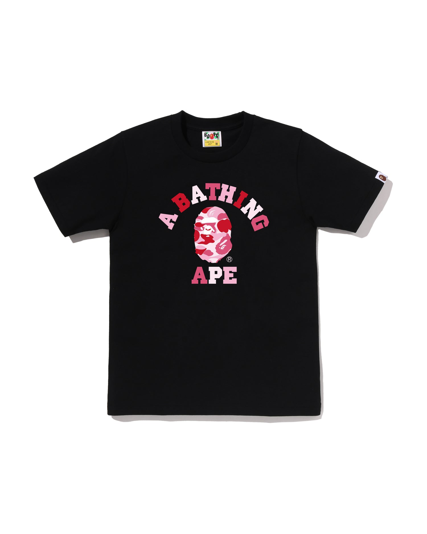 A BATHING APE® ABC Camo College Tee | Bape official website – INT
