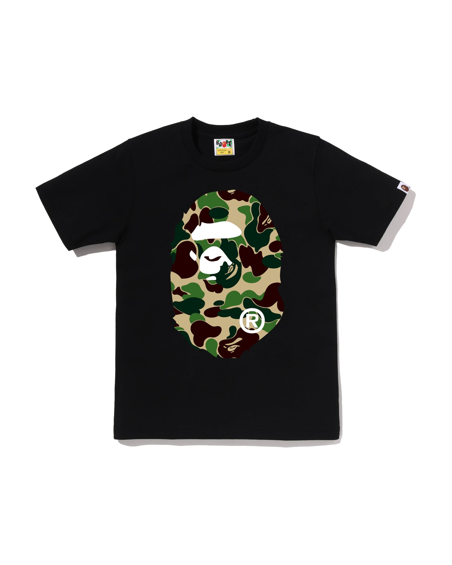 A BATHING APE - こん A BATHING APE® ABC Camo Big Ape Head Tee | Bape official website