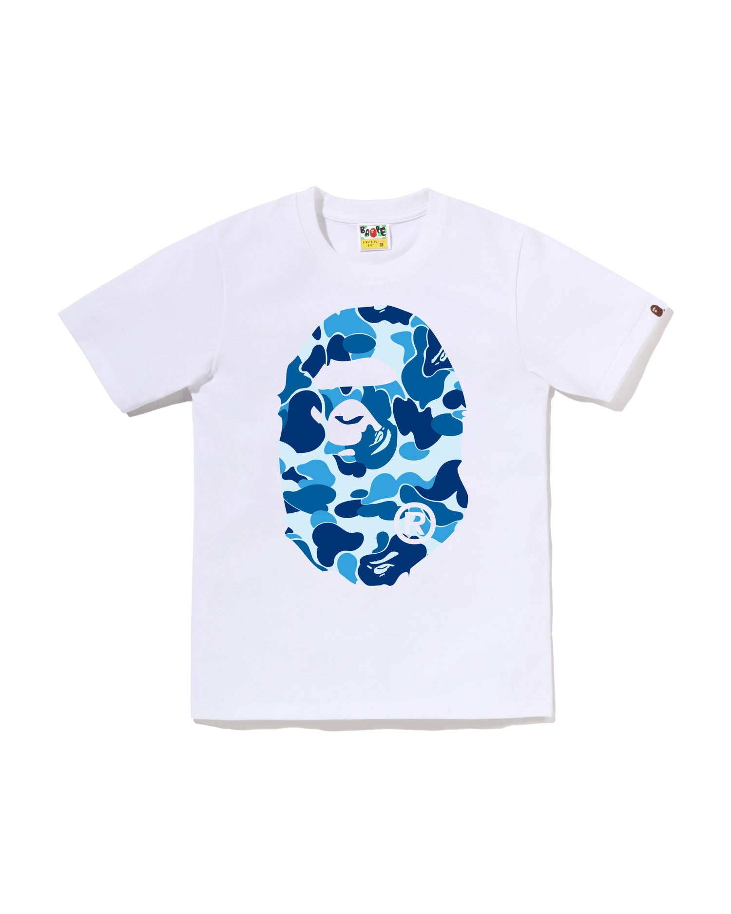 A BATHING APE® ABC Camo Big Ape Head Tee | Bape official website