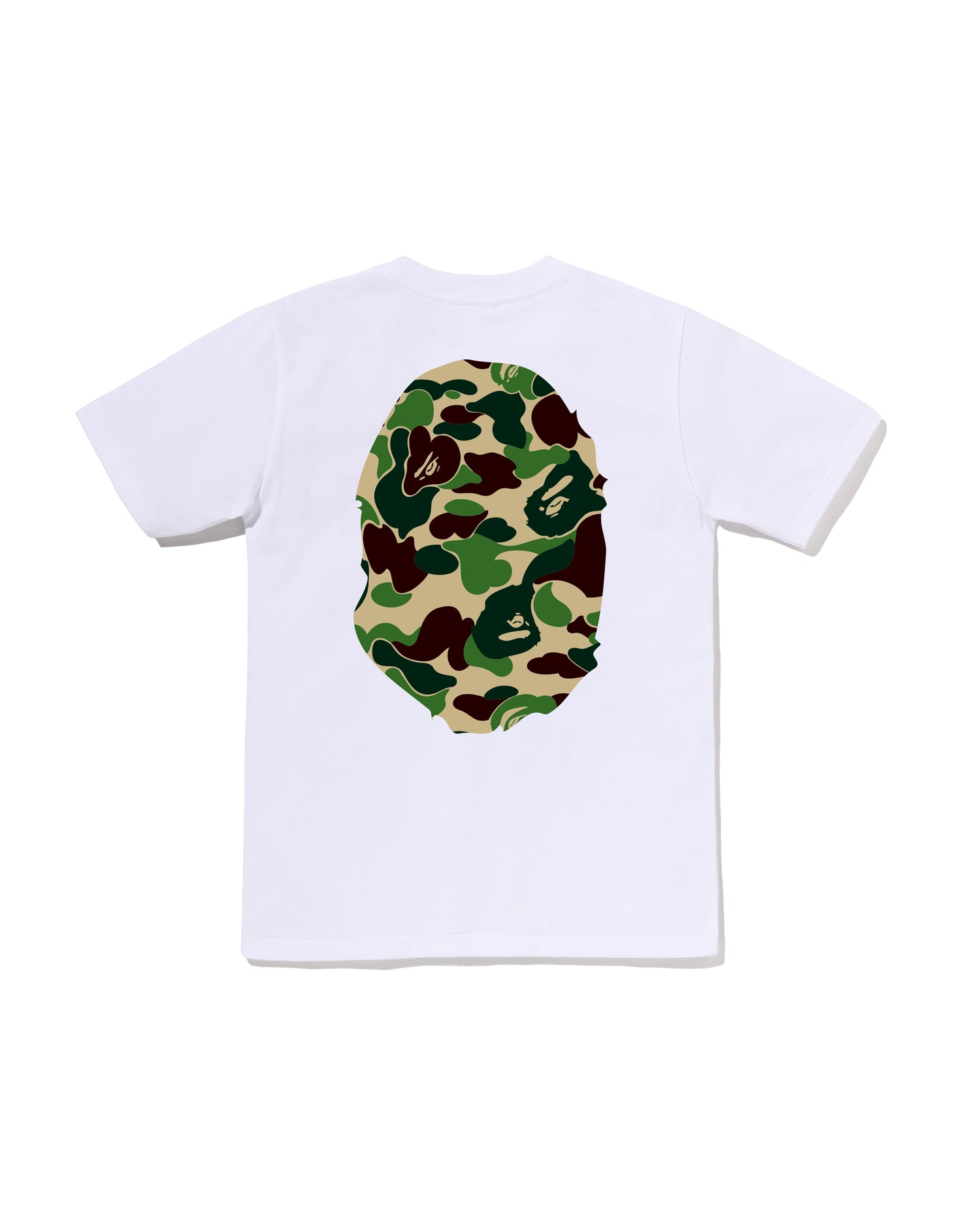 A BATHING APE® ABC Camo Big Ape Head Tee | Bape official website