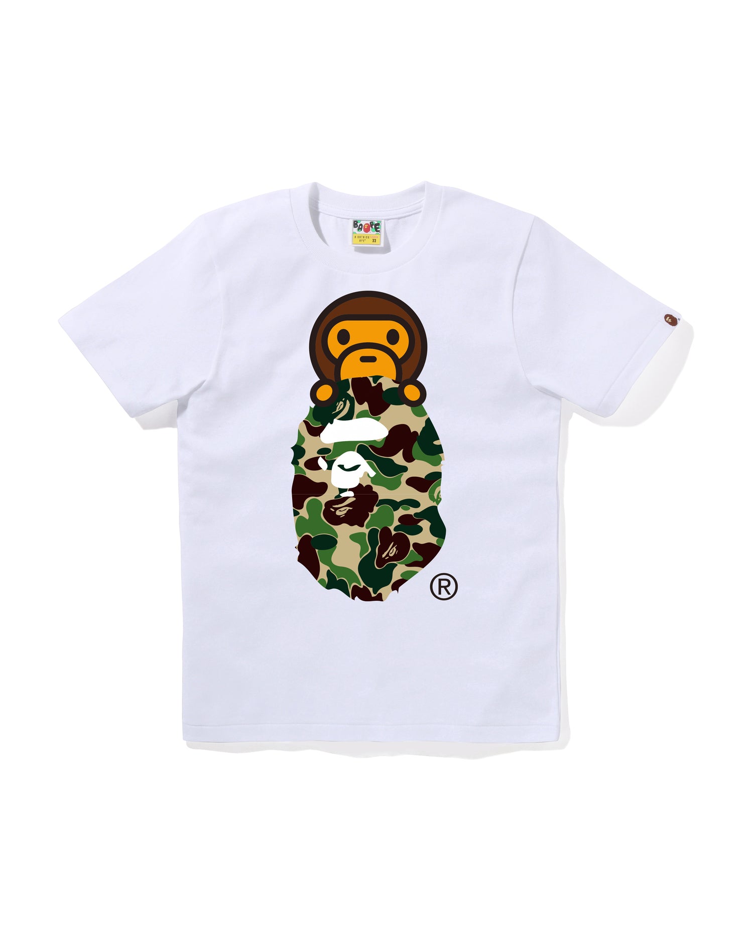 トップス BAPE ABC CAMO MILO ON APE HEAD TEE M A BATHING APE® Abc Camo Milo on Ape Head | Bape official website