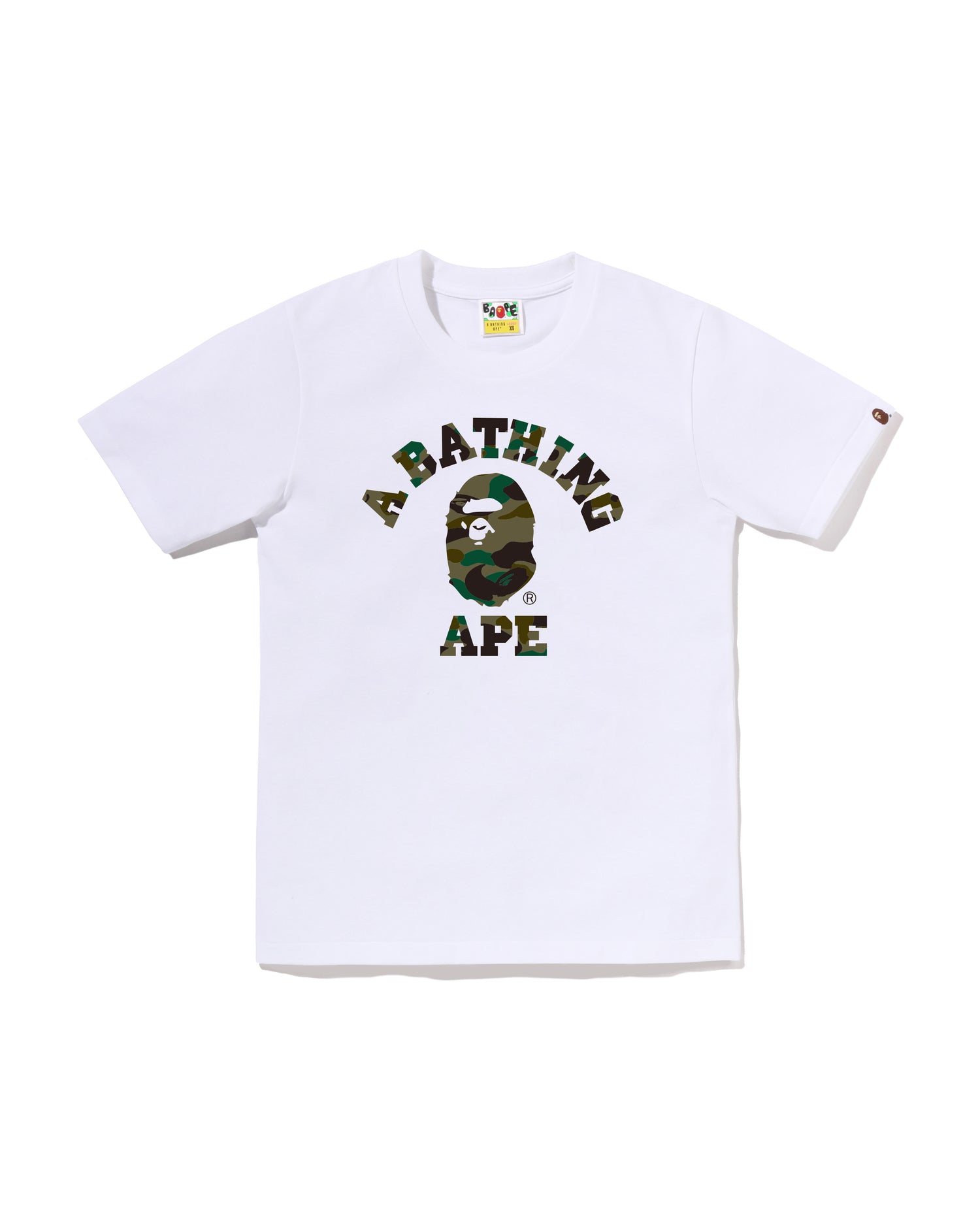 A BATHING APE® 1st Camo College Tee | Bape official website – INT