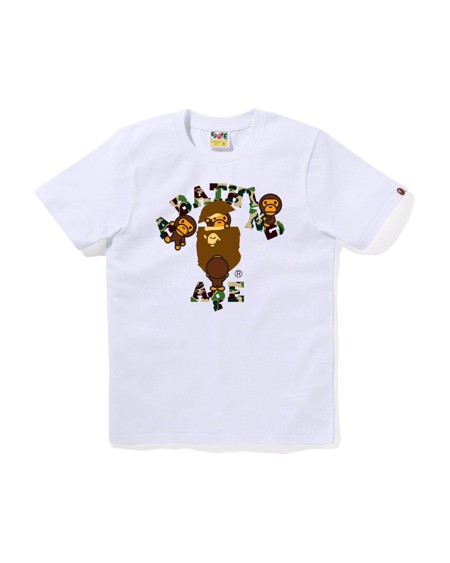 トップス BAPE ABC CAMO BABY MILO COLLEGE TEE 002CSK803010_GRN_A.jpg?v=